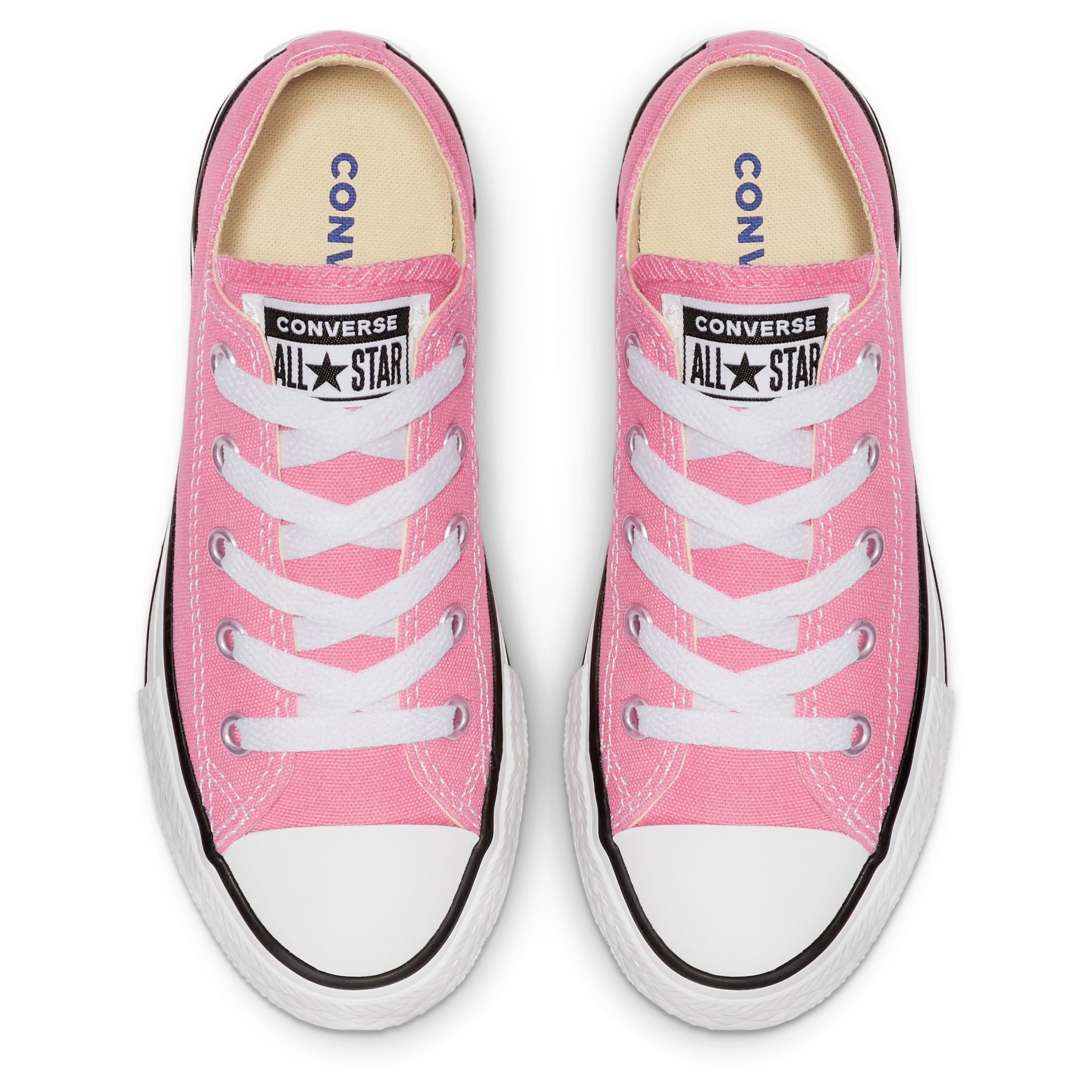 Pink low converse best sale