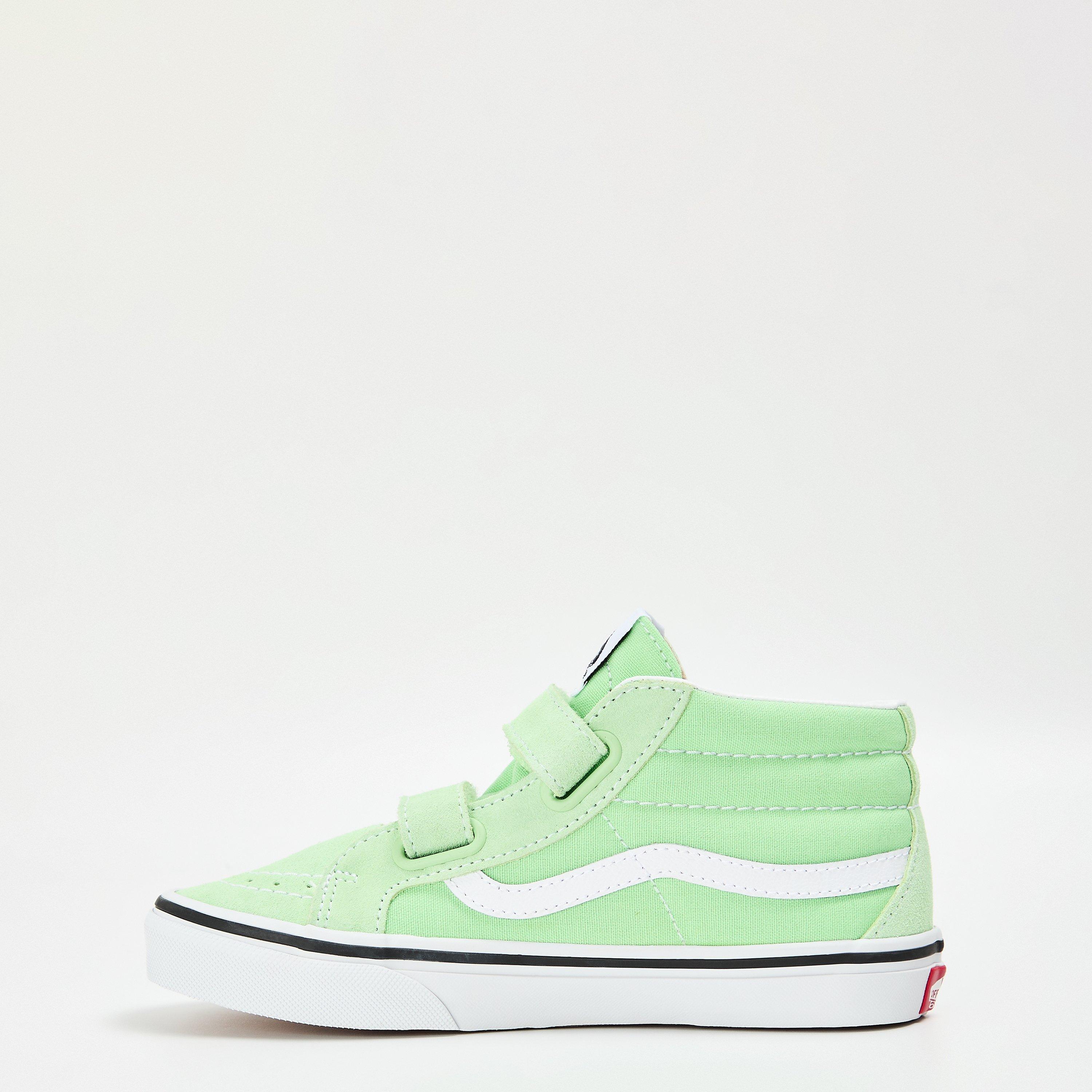 Pistachio Green - Vans - Kids' Mid Reissue V Canvas High-Top Trainers - 2