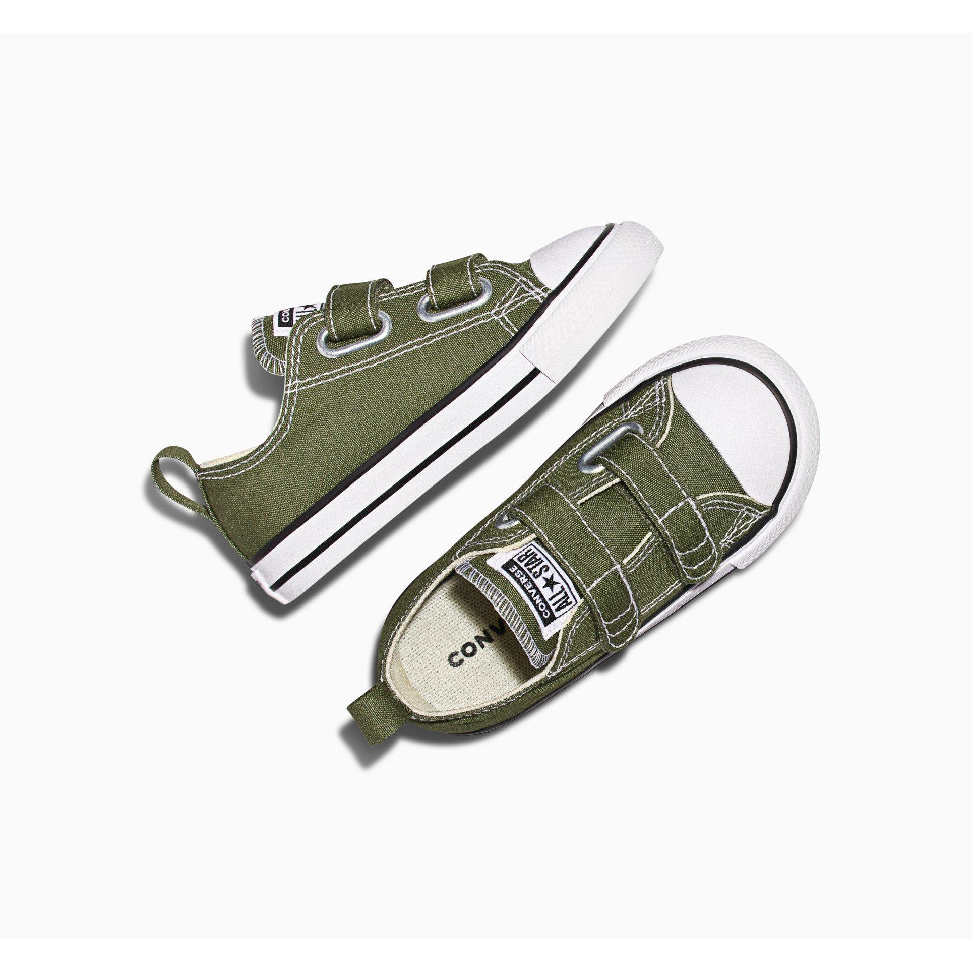 Utility/White - Converse - Kids' Canvas Trainers - 3