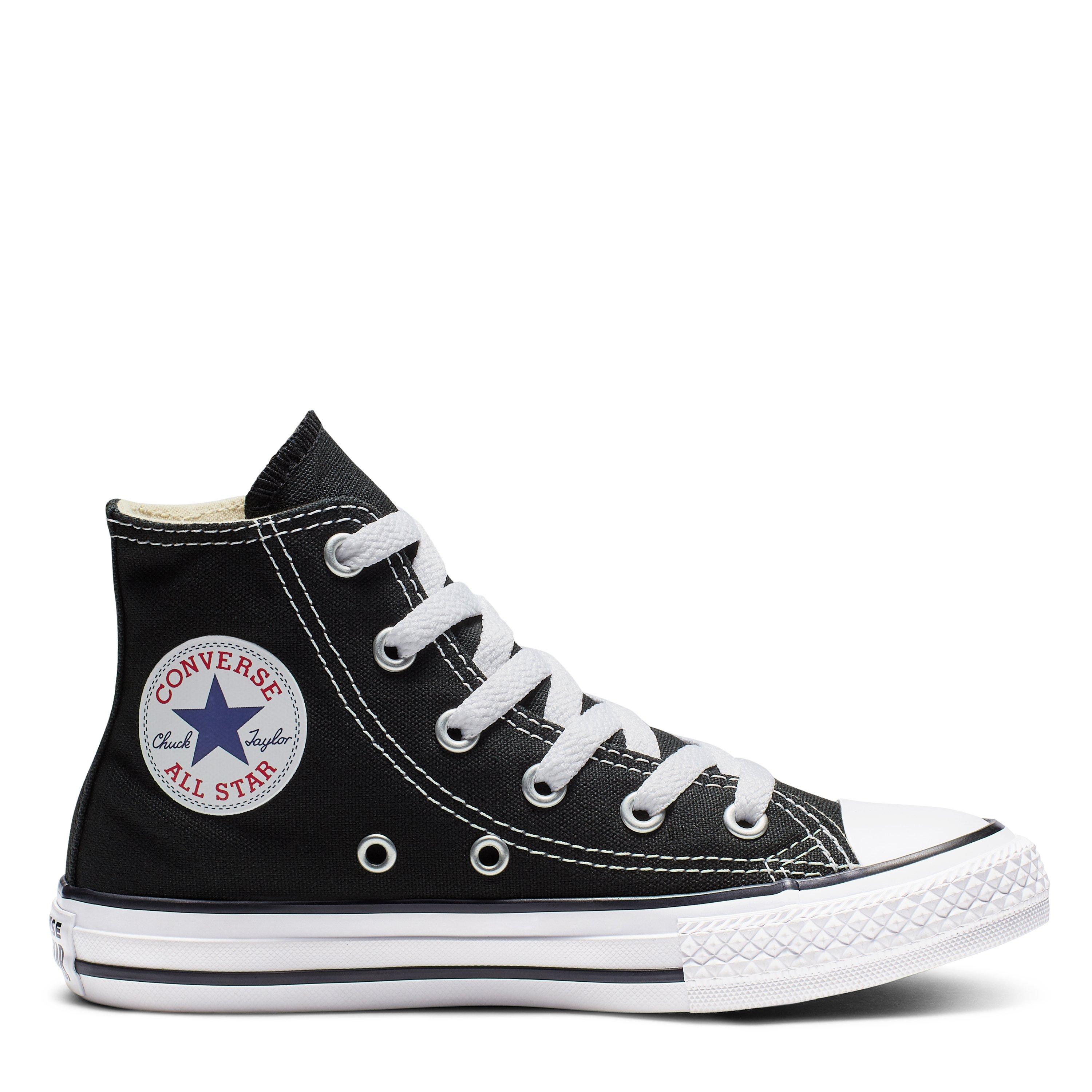 Black 001 - Converse - Chuck High Cut Canvas Shoes - 1