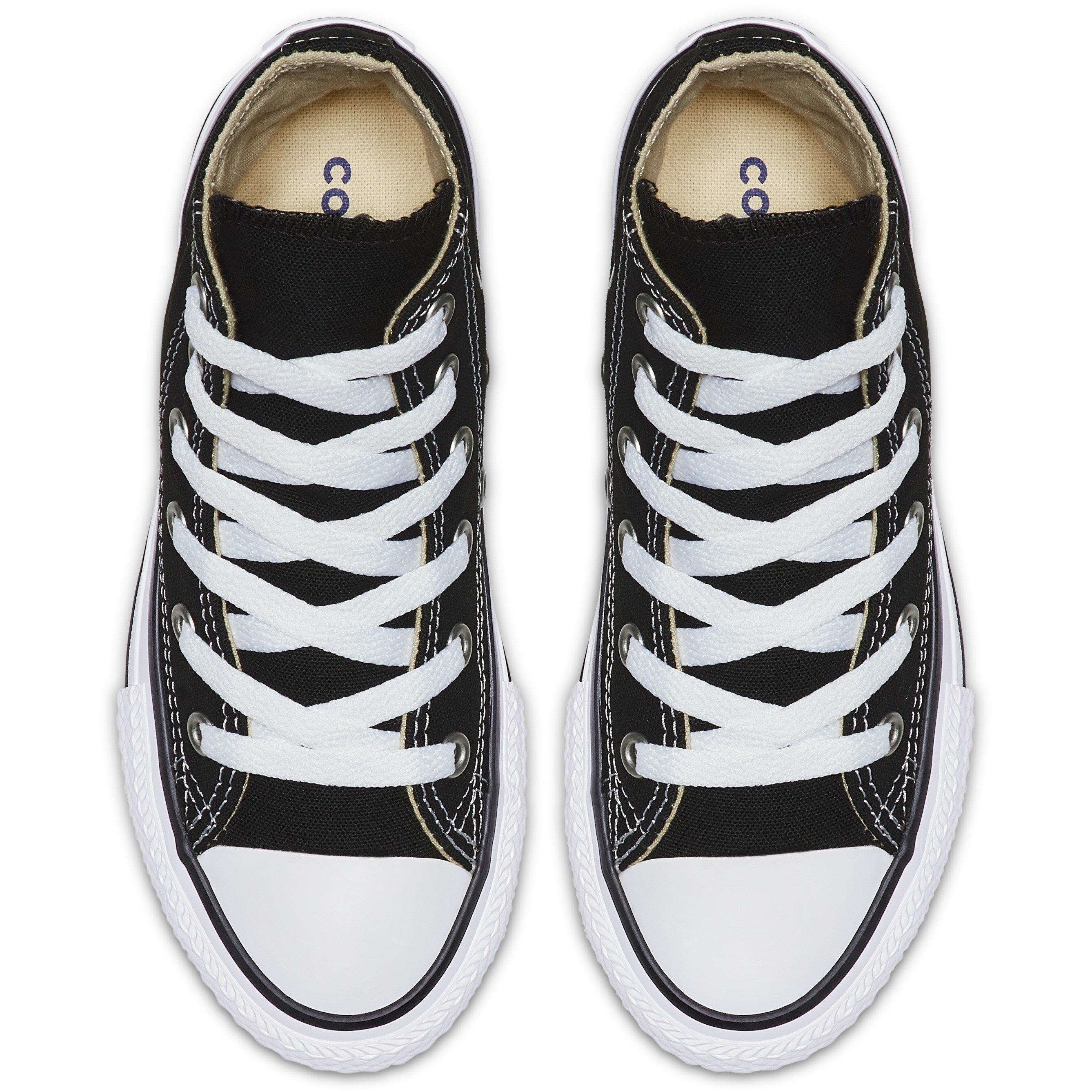Black 001 - Converse - Chuck High Cut Canvas Shoes - 3