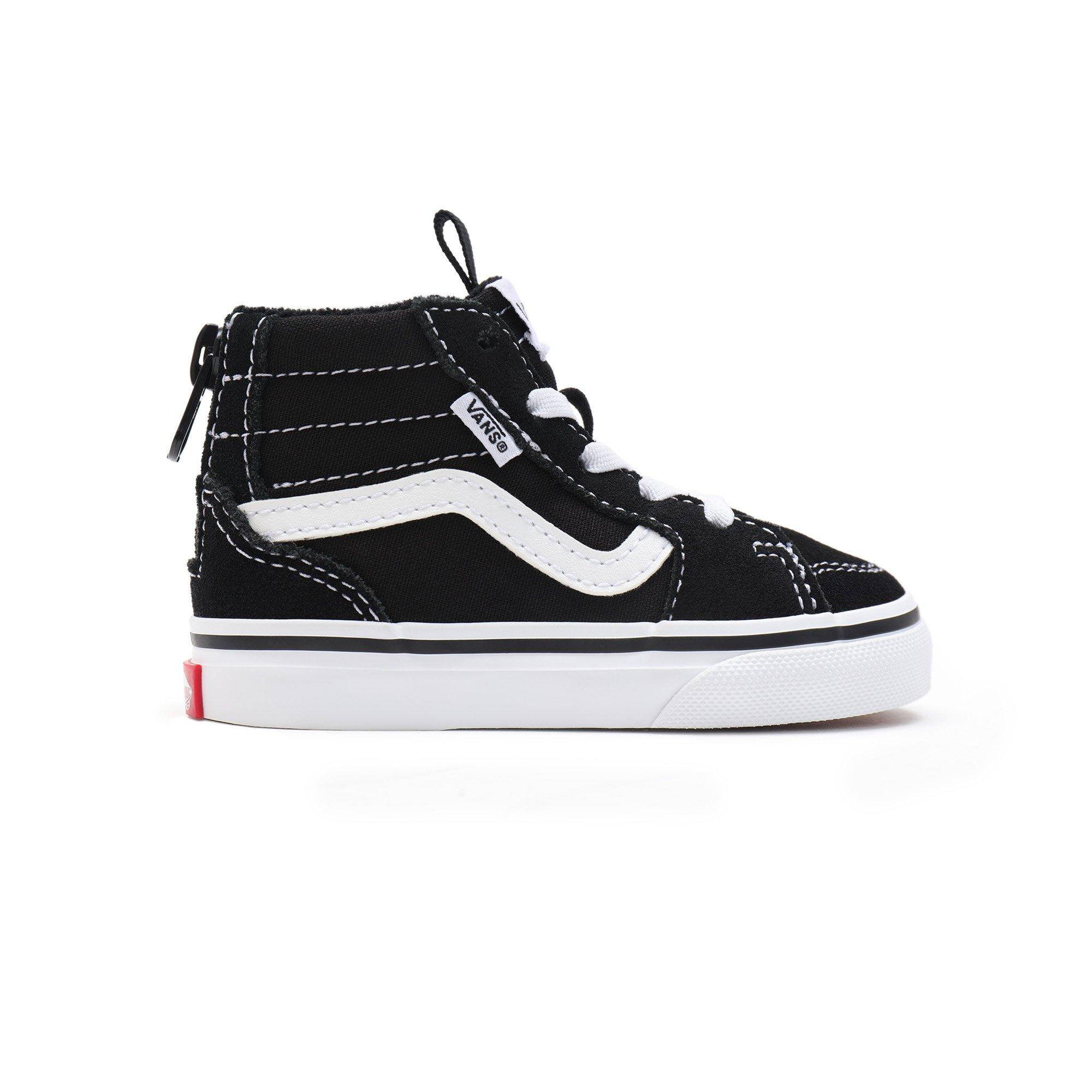 Black/White - Vans - Filmore Decon Hi-Top Trainers - 1