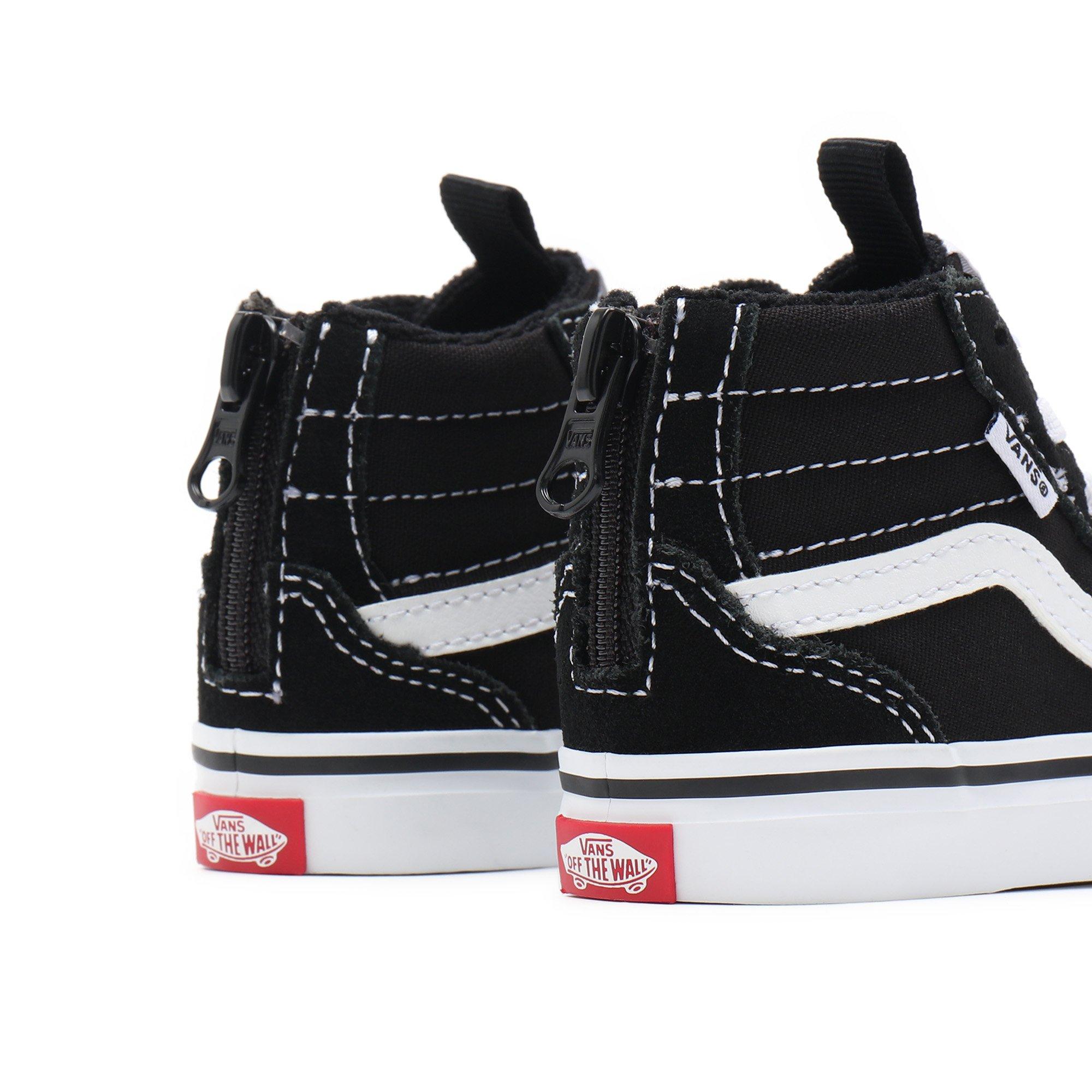 Schwarz/Weiß - Vans - Vans Filmore Decon Hi-Top Trainers - 5