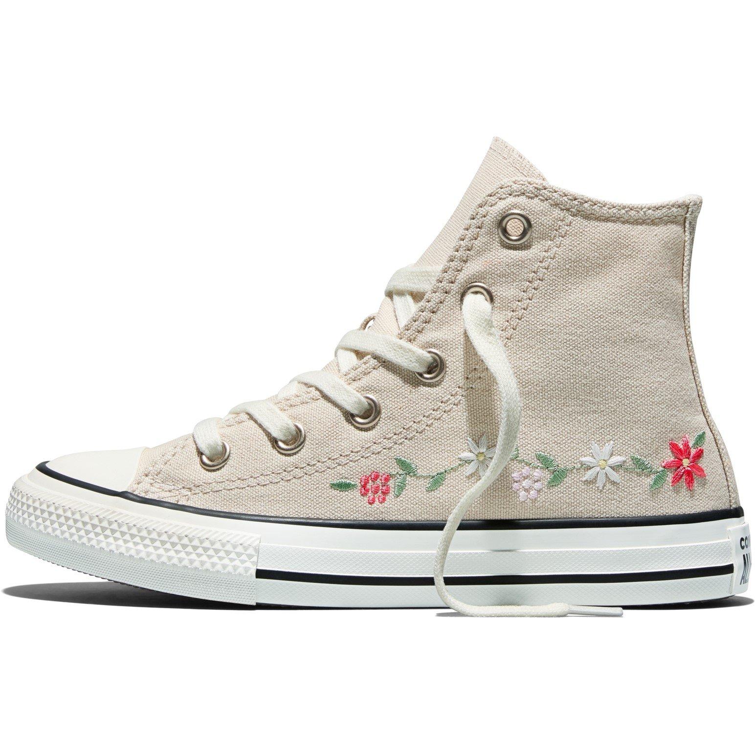 Blue/Vtnge/Whte - Converse - Kids' Canvas High-Top Trainers - 2