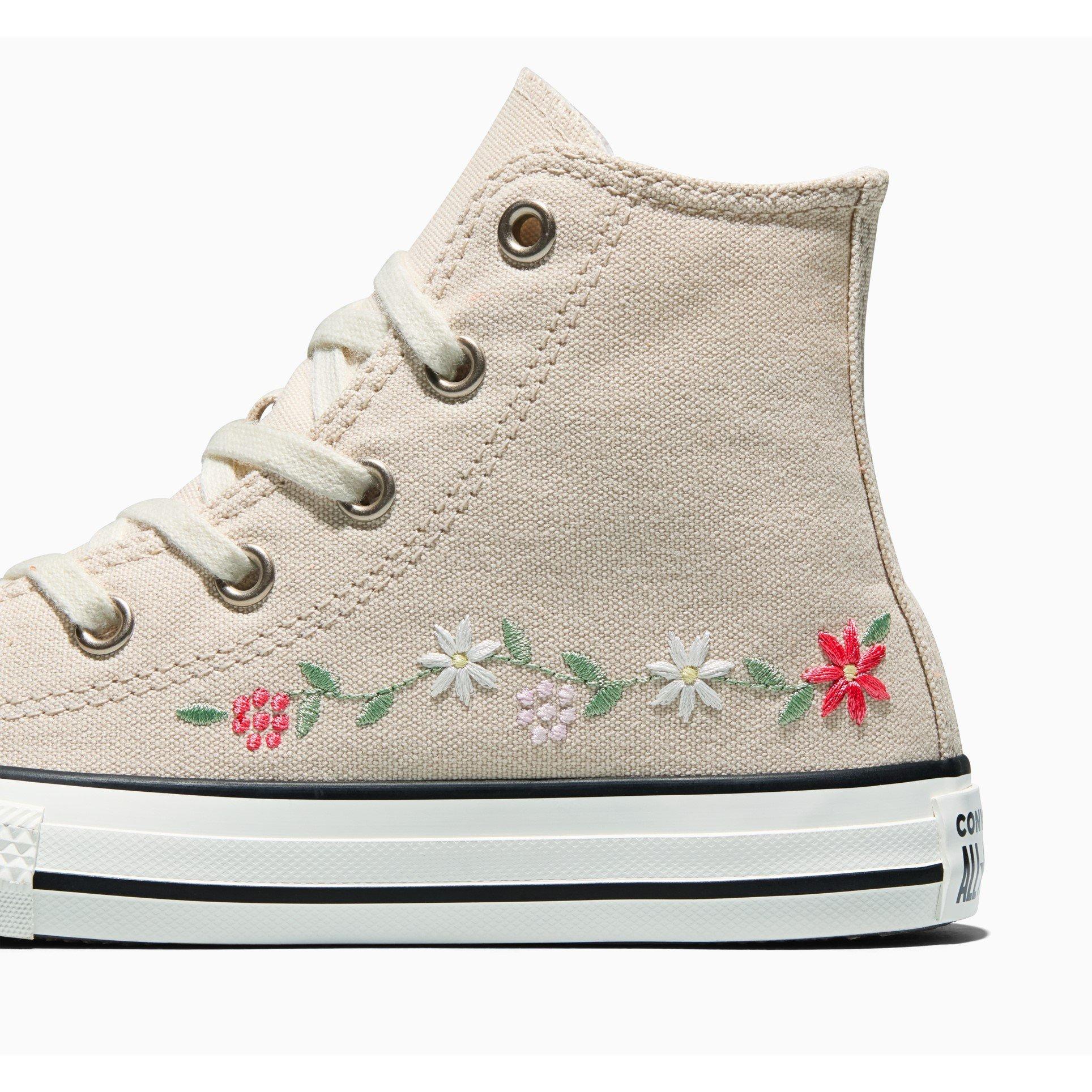 Blue/Vtnge/Whte - Converse - Kids' Canvas High-Top Trainers - 3