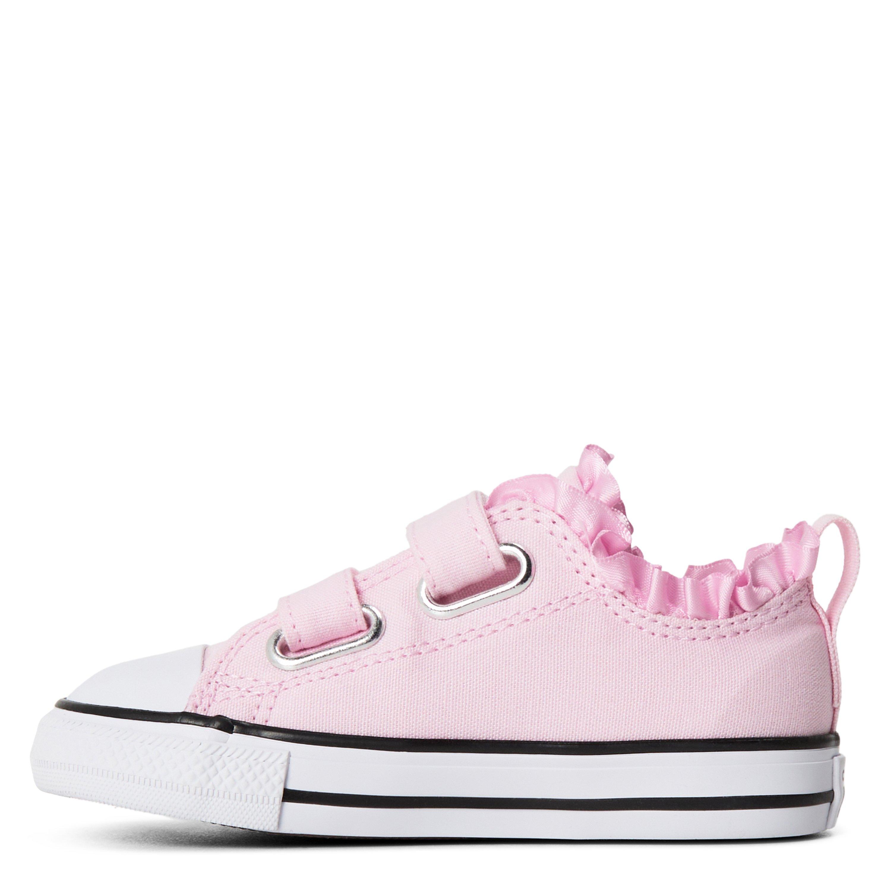 Bloom/White/Blk - Converse - Kids' Chuck Taylor All Star 2V Canvas Trainers - 2