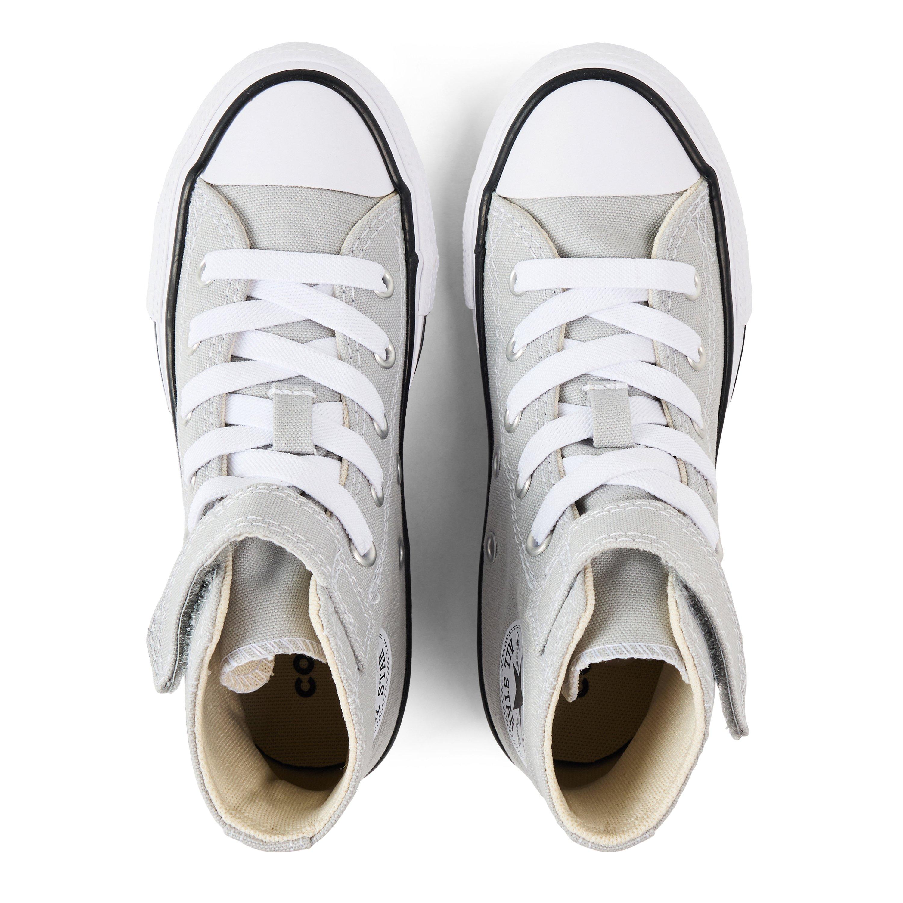 Grey Area - Converse - Kids' Chuck Taylor All Star 1V Canvas High-Top Trainers - 4