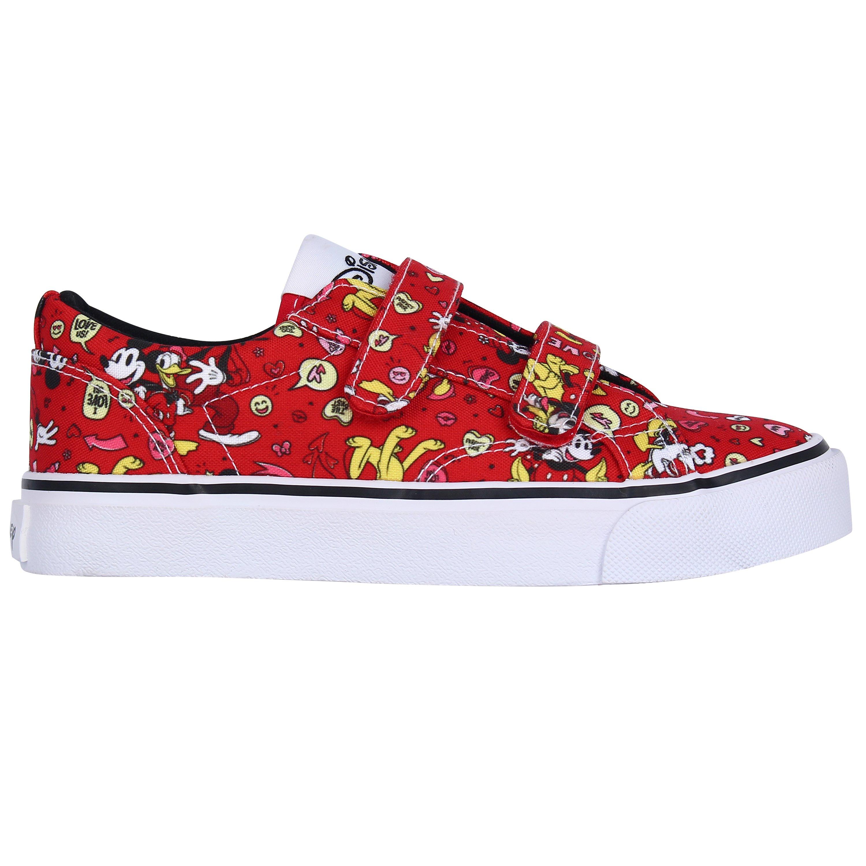 Character Canvas Velcro Childrens Trainers