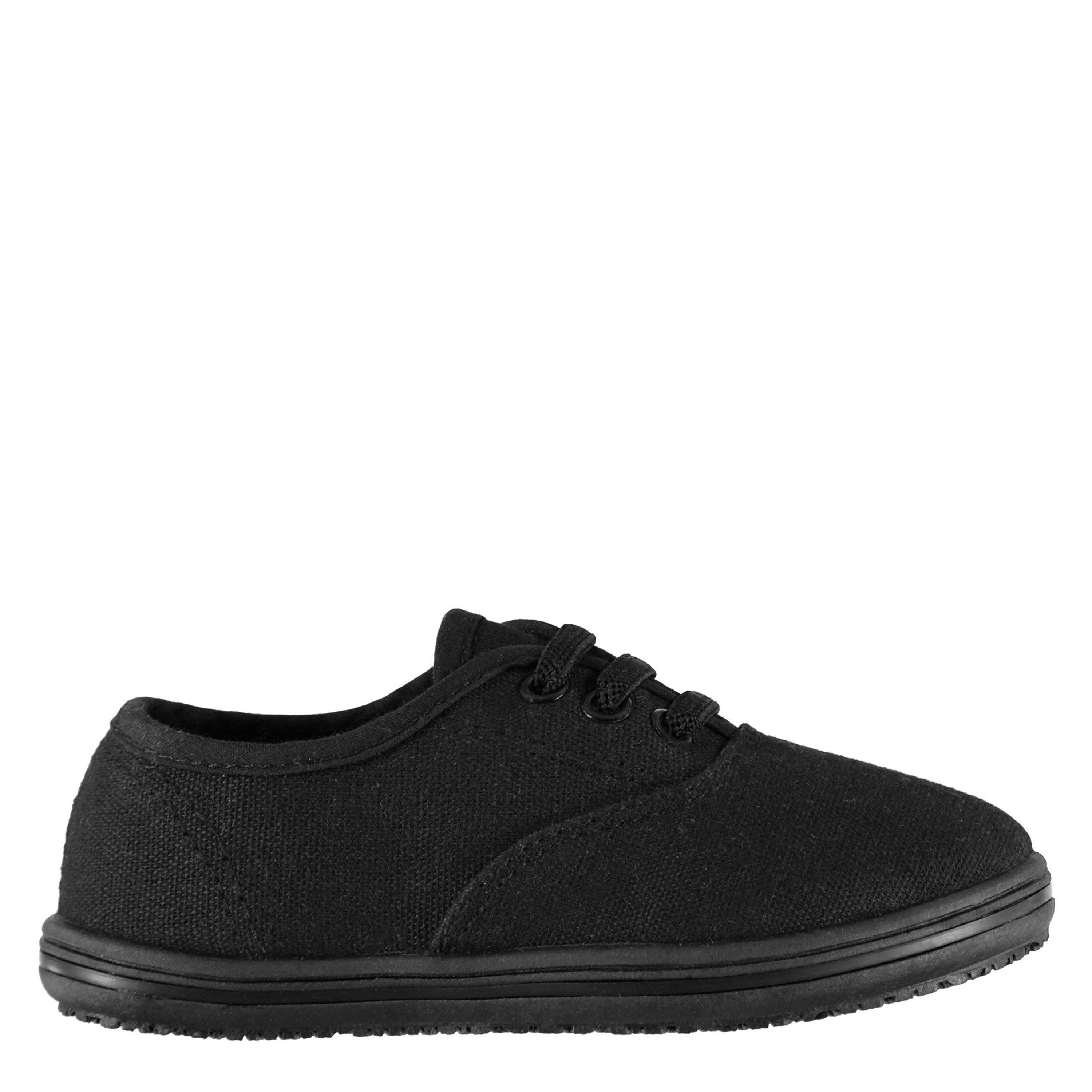 Slazenger  Infants Canvas Pumps - Black - C6 (23.5)