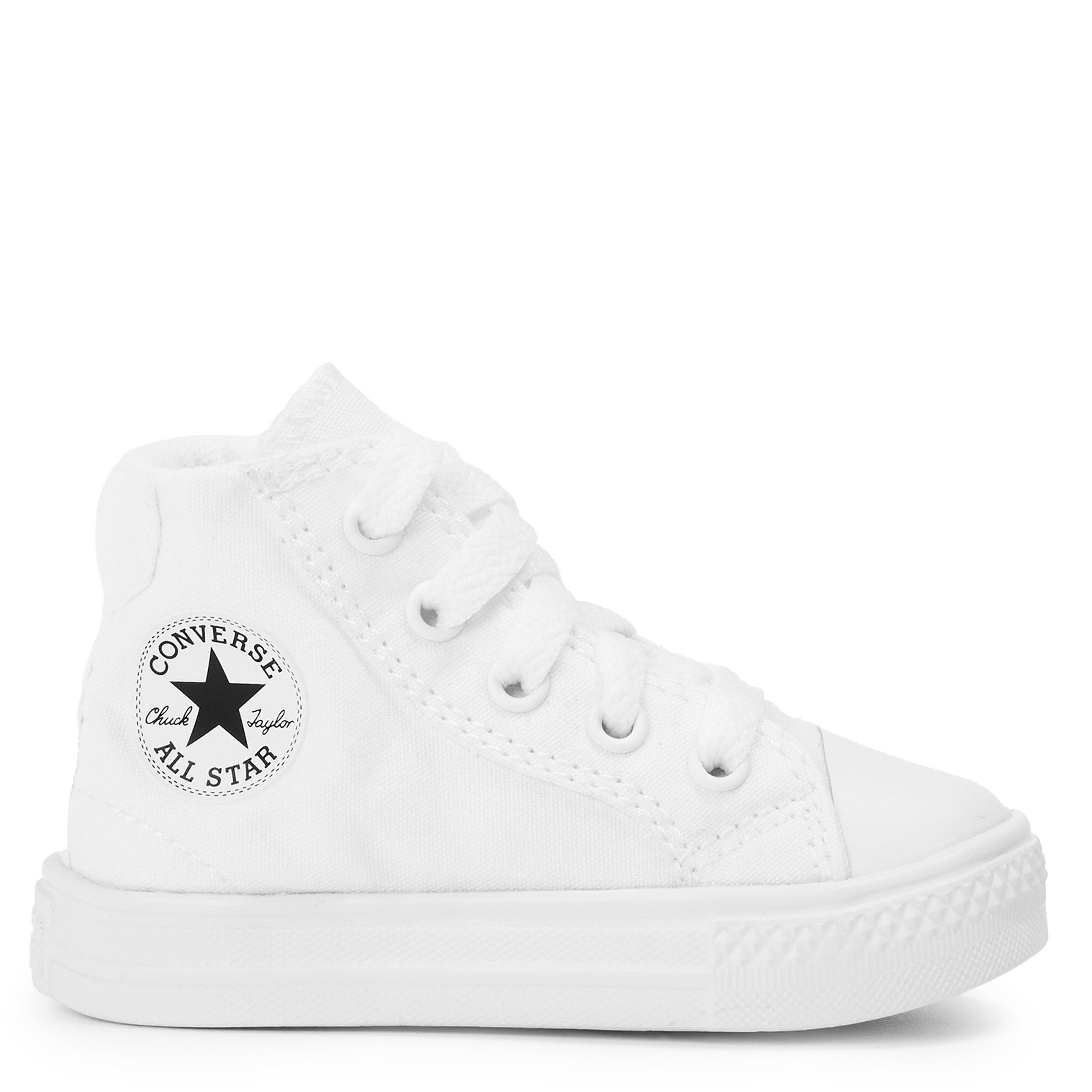 Kids' Canvas High-Top Trainers