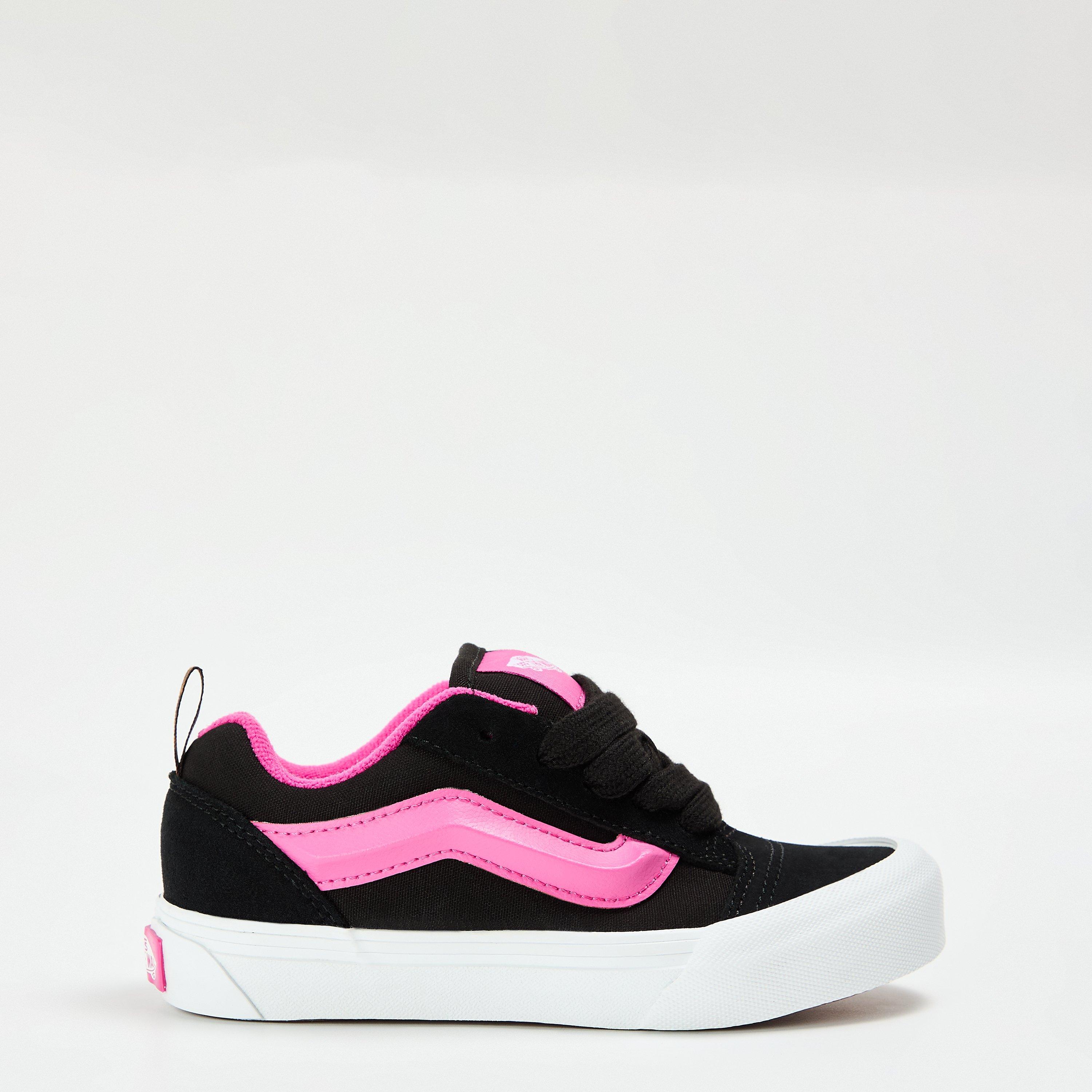 Vans  Kids ' Knu Skool Leopard Pop Canvas Trainers Black/ - 1.5 (33.5)