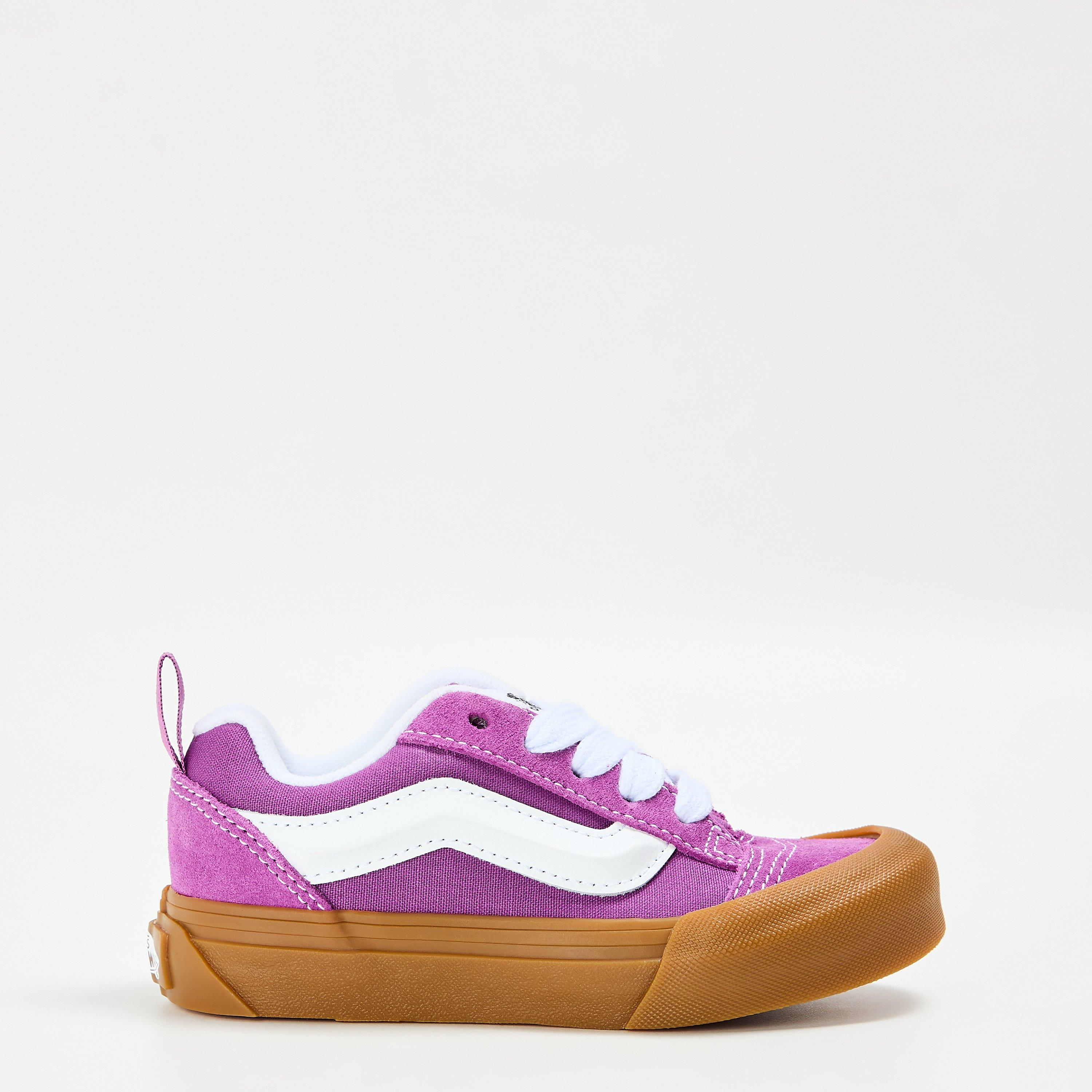 Vans Kids' Knu Skool Retro Sport Green/Marshma Canvas Trainers