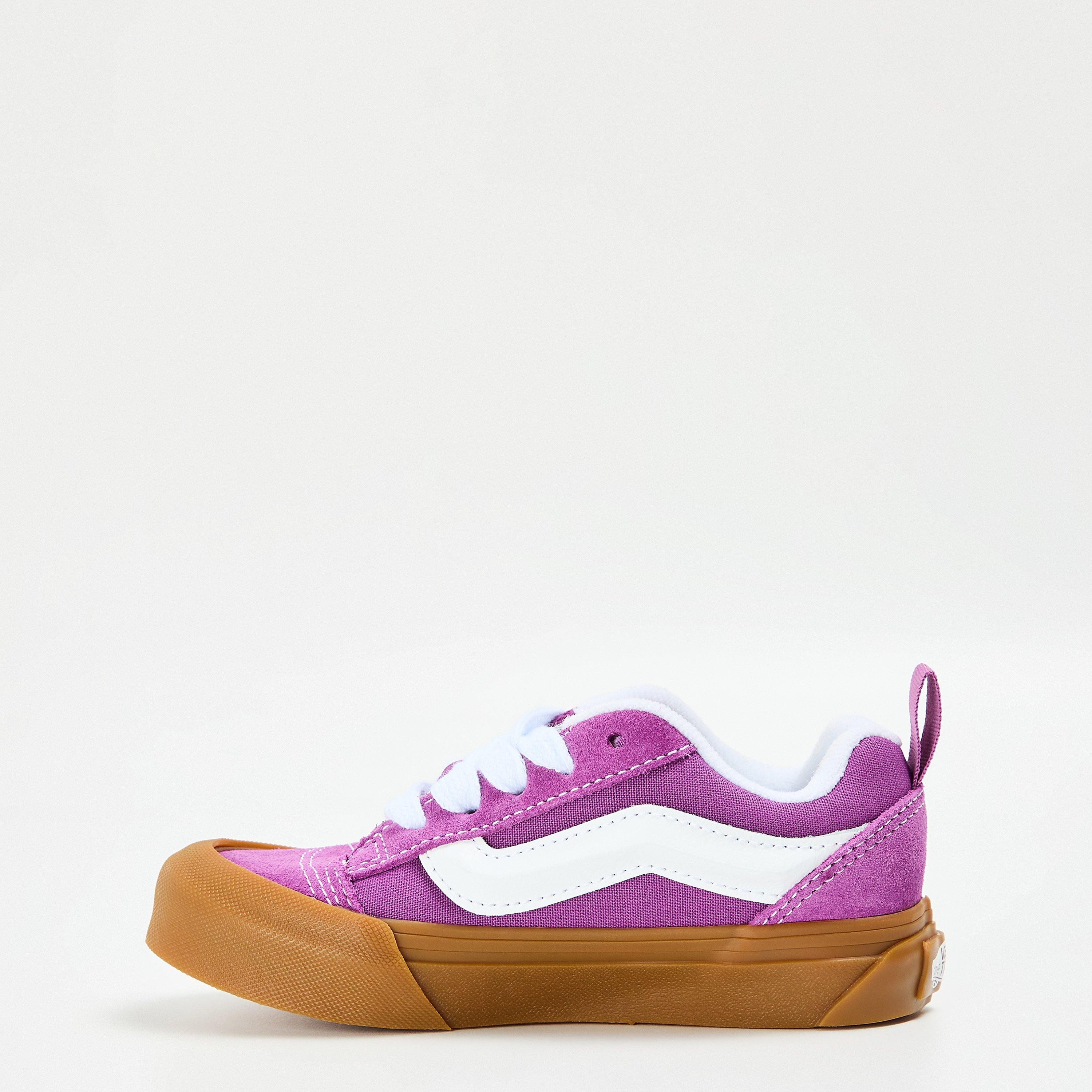 Willowherb - Vans - Unisex Kids' Knu Skool Retro Sport Green/Marshma Canvas Trainers - 2