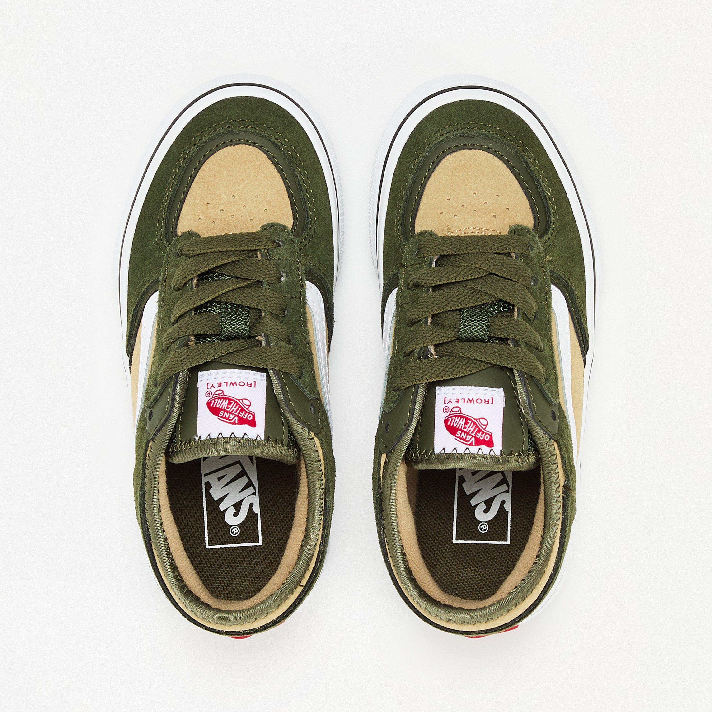 Grape Leaf - Vans - Unisex Kids' Rowley Classic Grape Leaf Canvas Low Trainers - 4