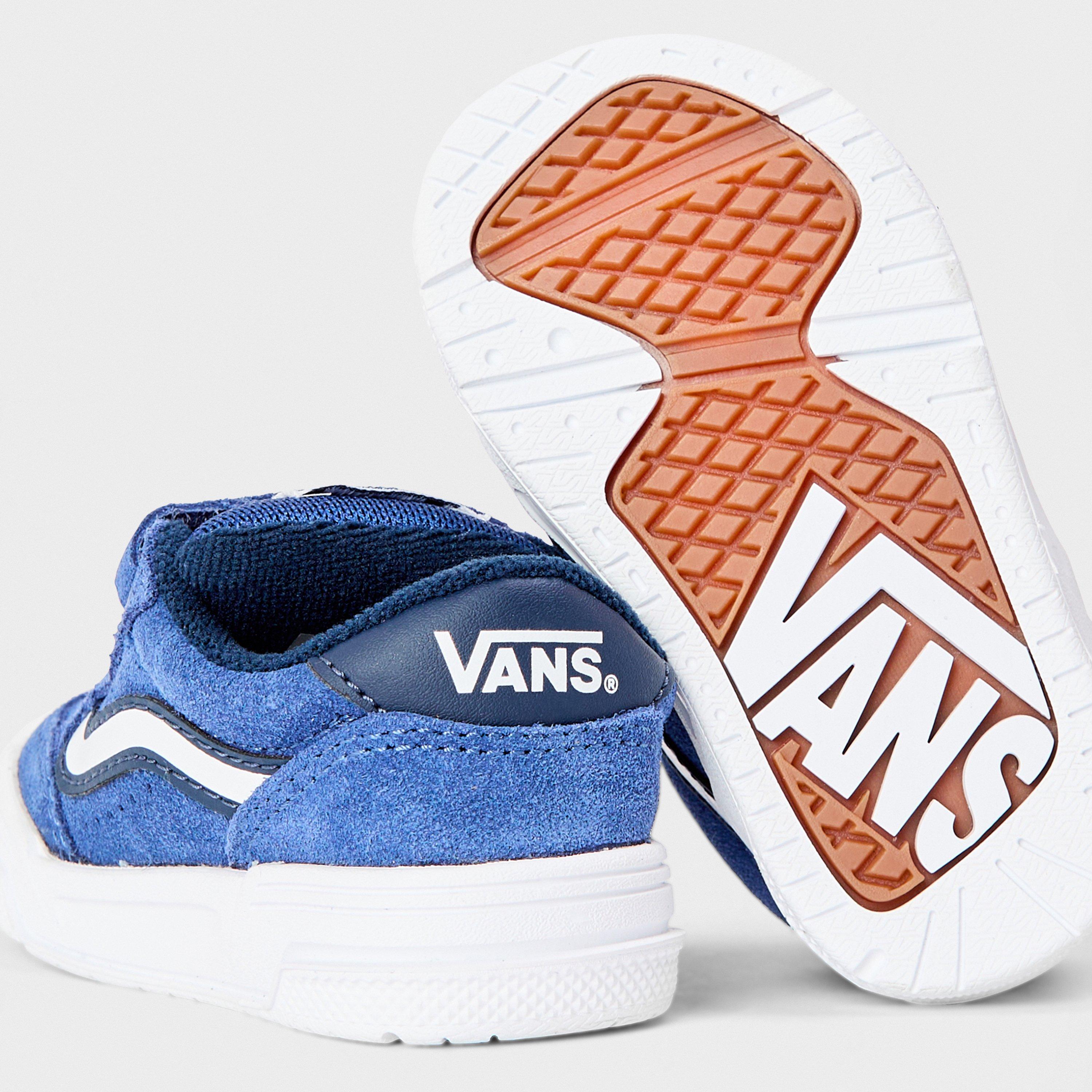 Azul marino - Vans - Hylane V Navy Canvas Low Trainers - 3