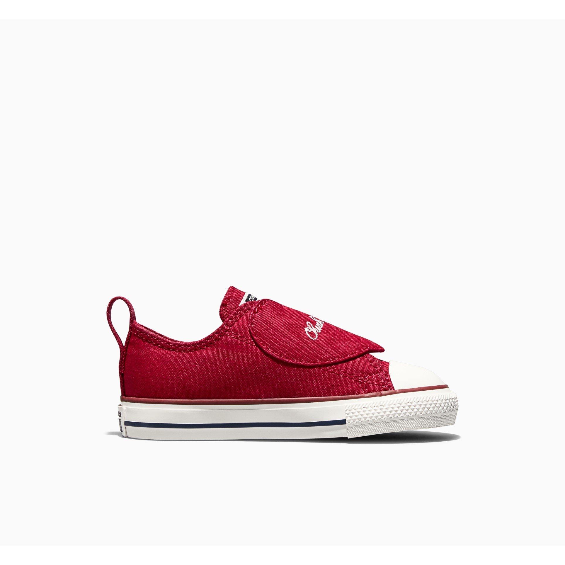 Converse  Kids' Canvas Trainers - Days Ahead Red - C8 (24)