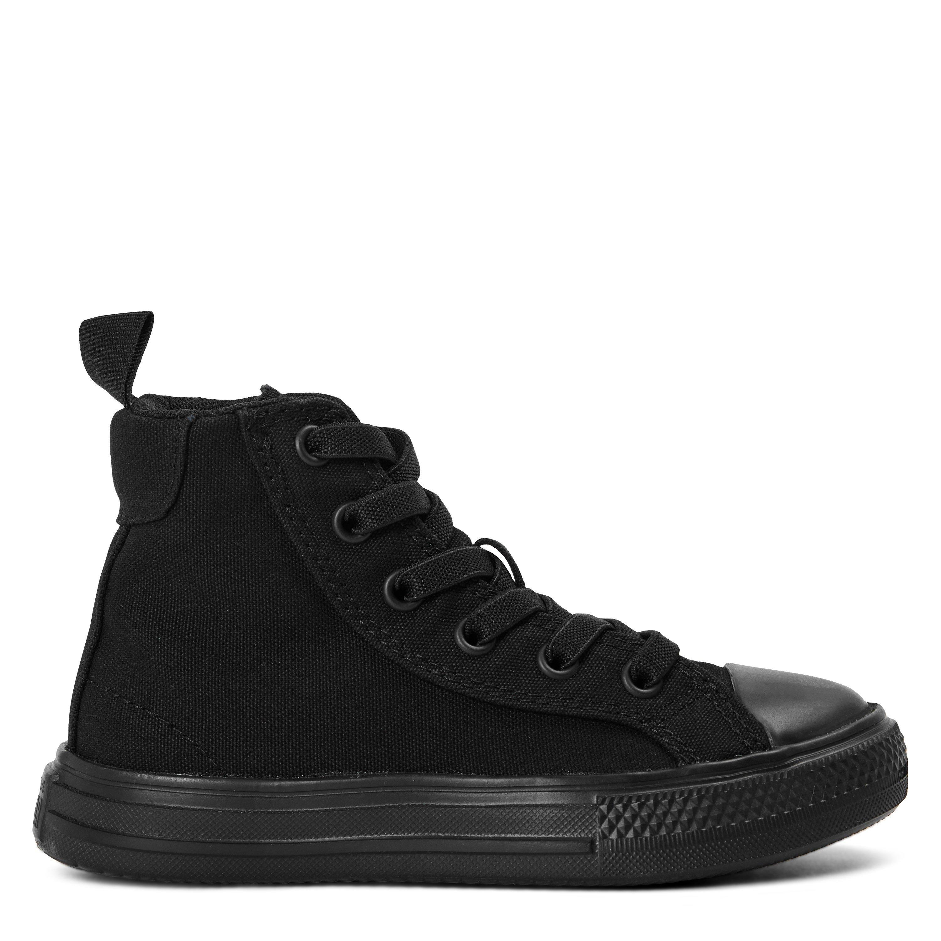 Kids' Canvas High-Top Trainers
