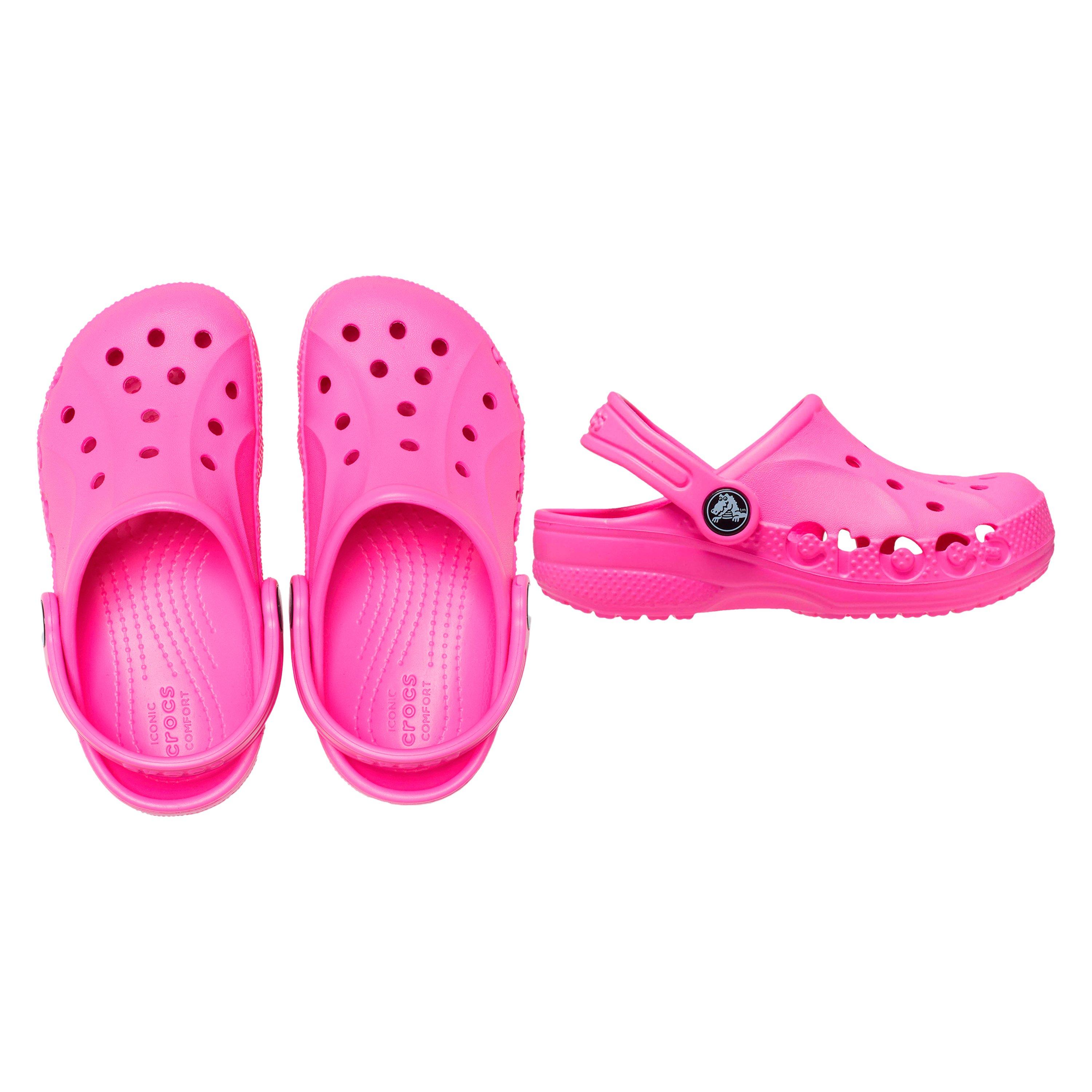 Elektrisch Roze - Crocs - Baya Clogs Infant Boys - 9