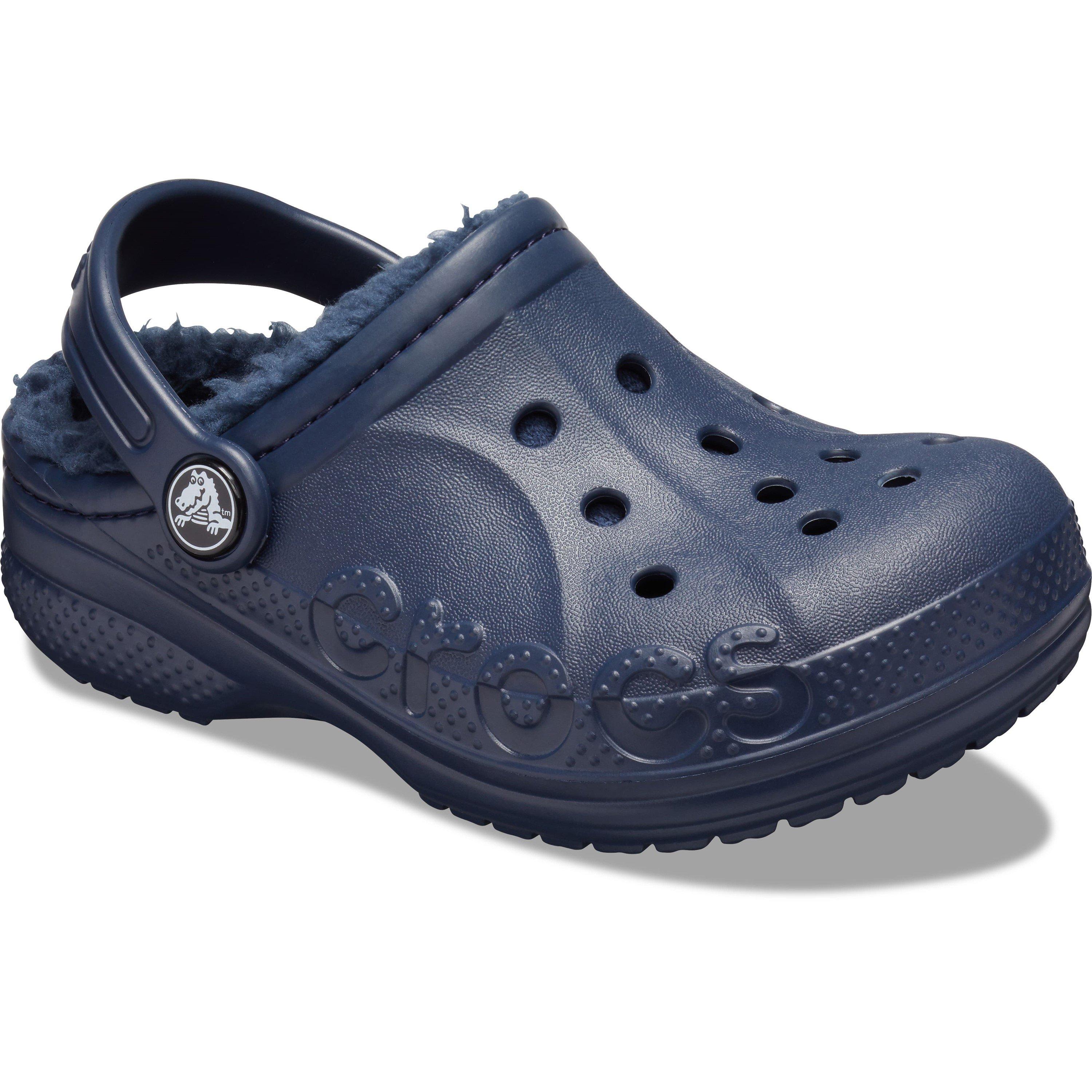 Navy - Crocs - Baya Lined Shoes Childrens - 3