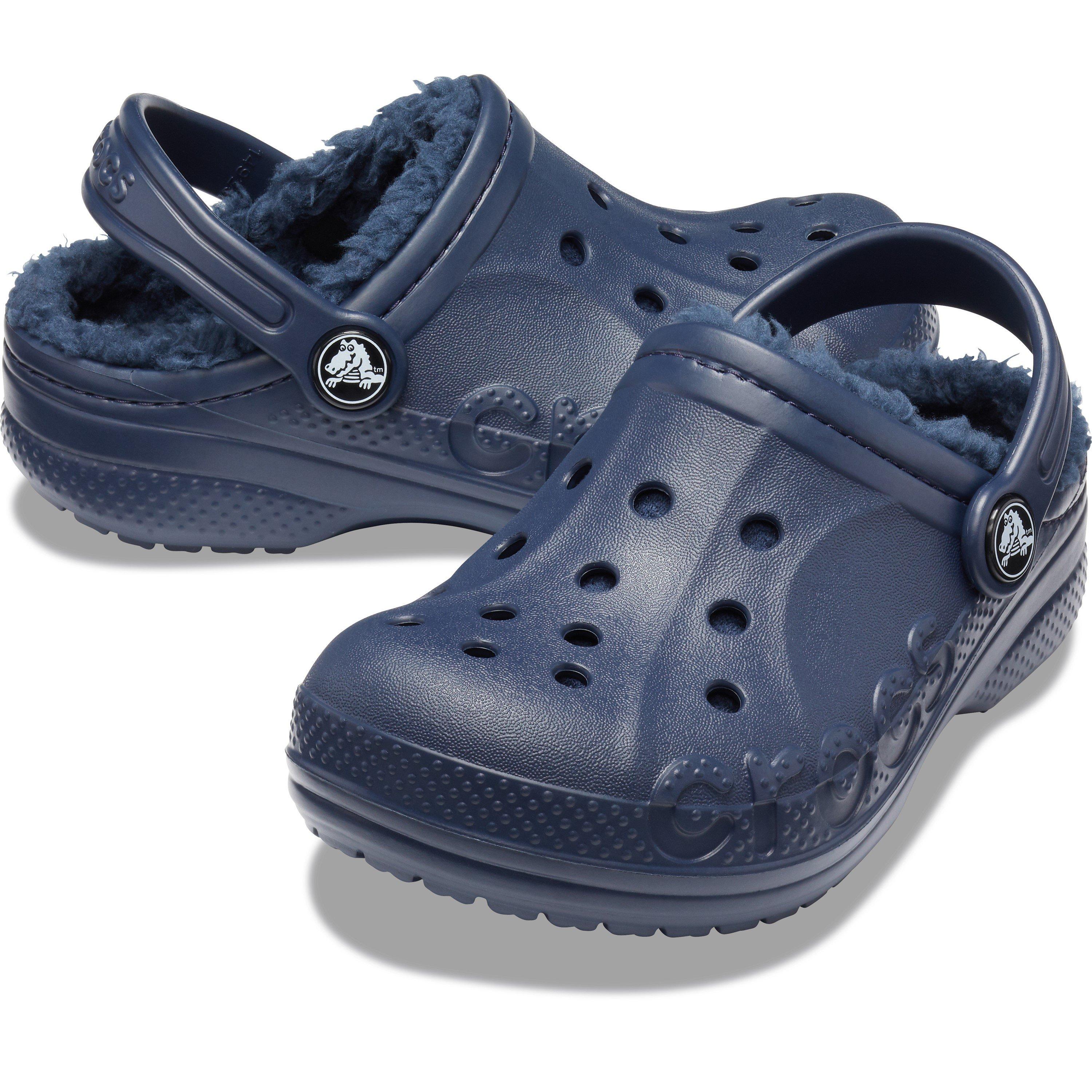 Navy - Crocs - Baya Lined Shoes Childrens - 6