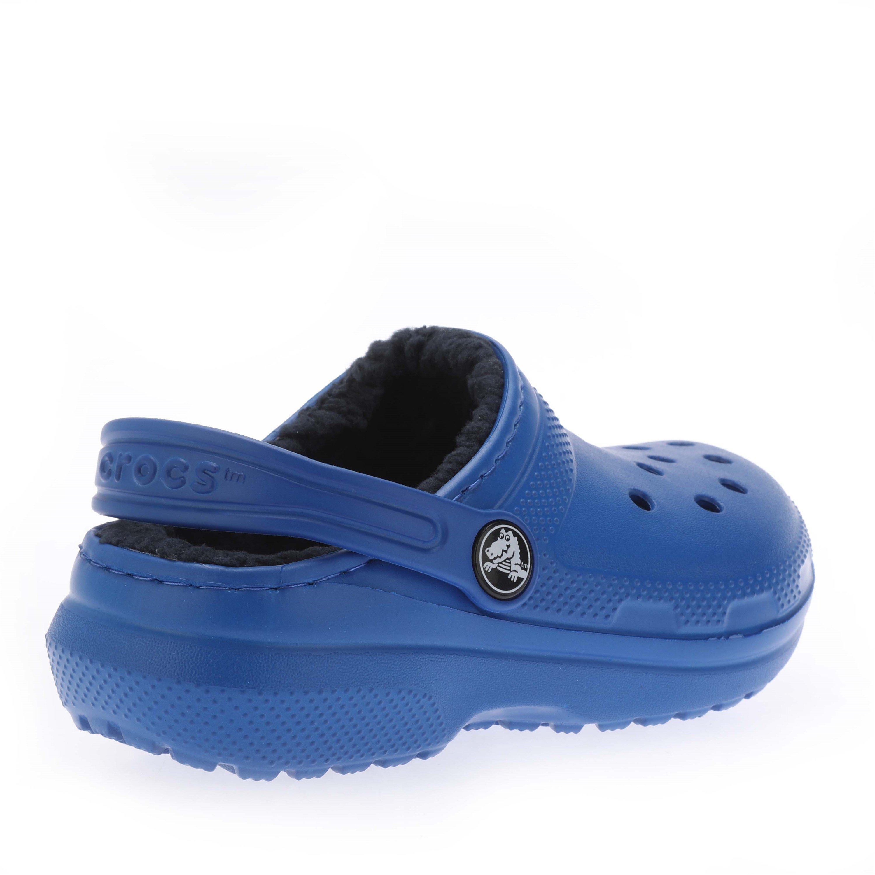 Blue Bolt - Crocs - Crocs Classic Lined Clogs Infants - 3