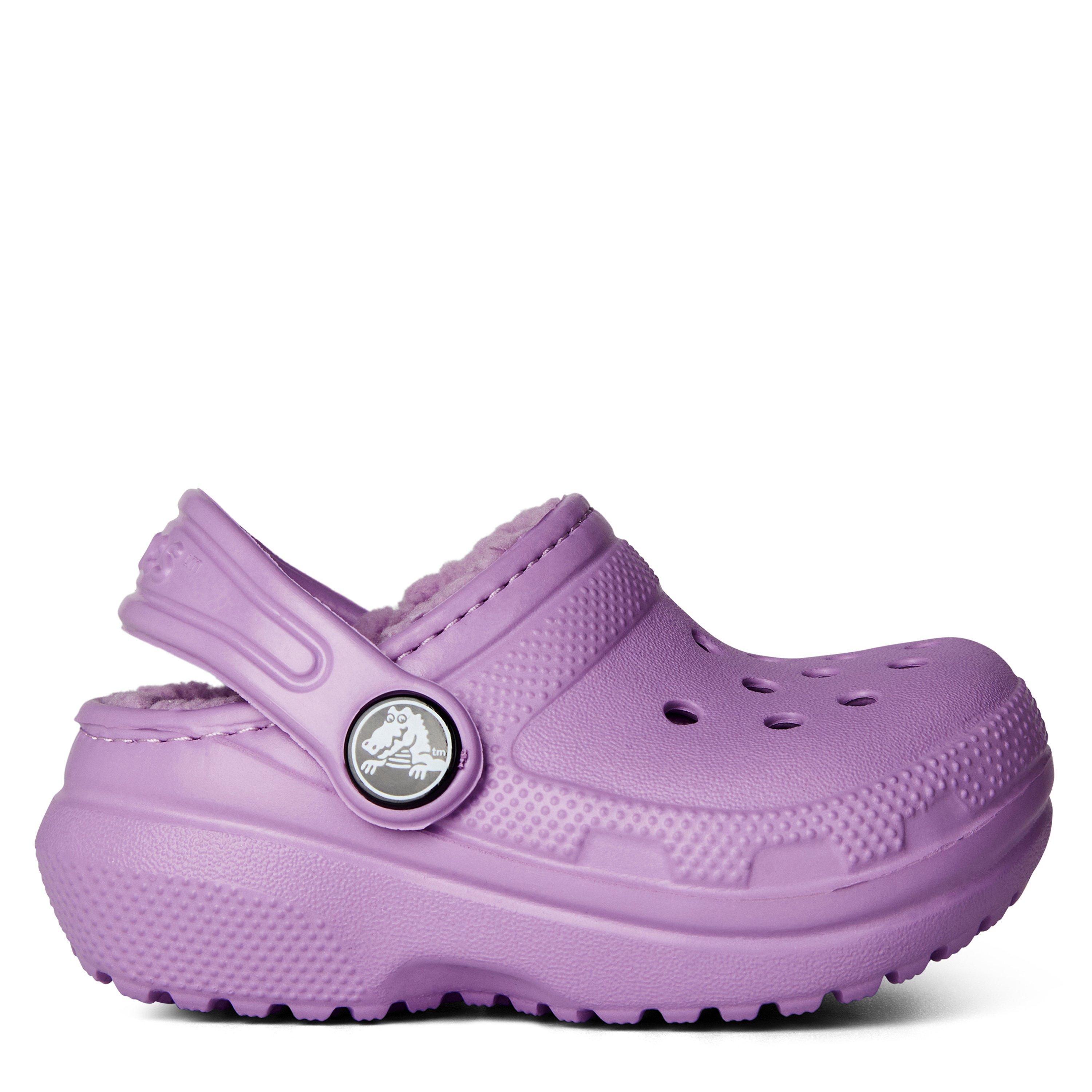 Crocs  Classic Lined Clogs Infants - Orchid - C8 (24-25)