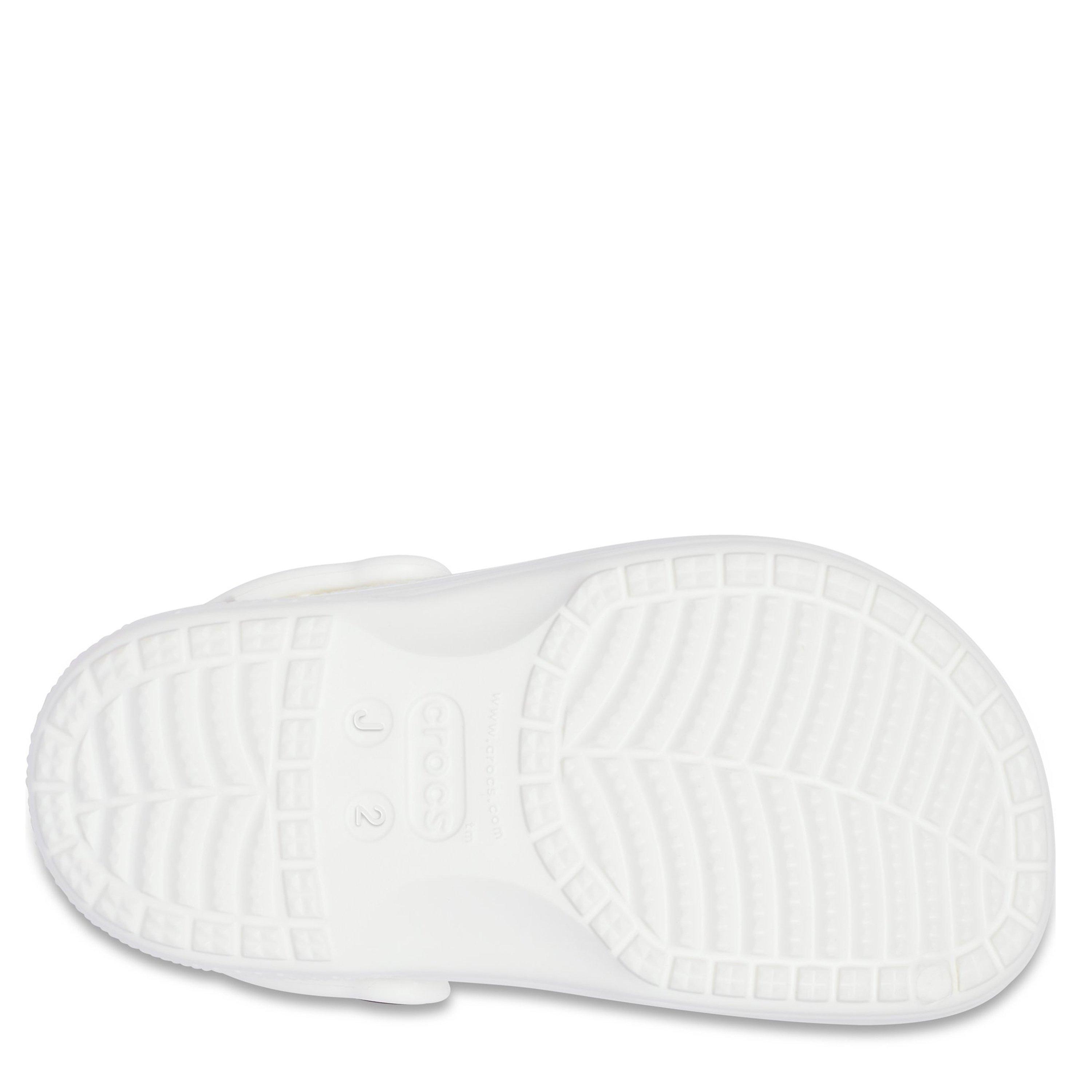 Weiß - Crocs - Kids' Baya Lined Mule Slippers - 5