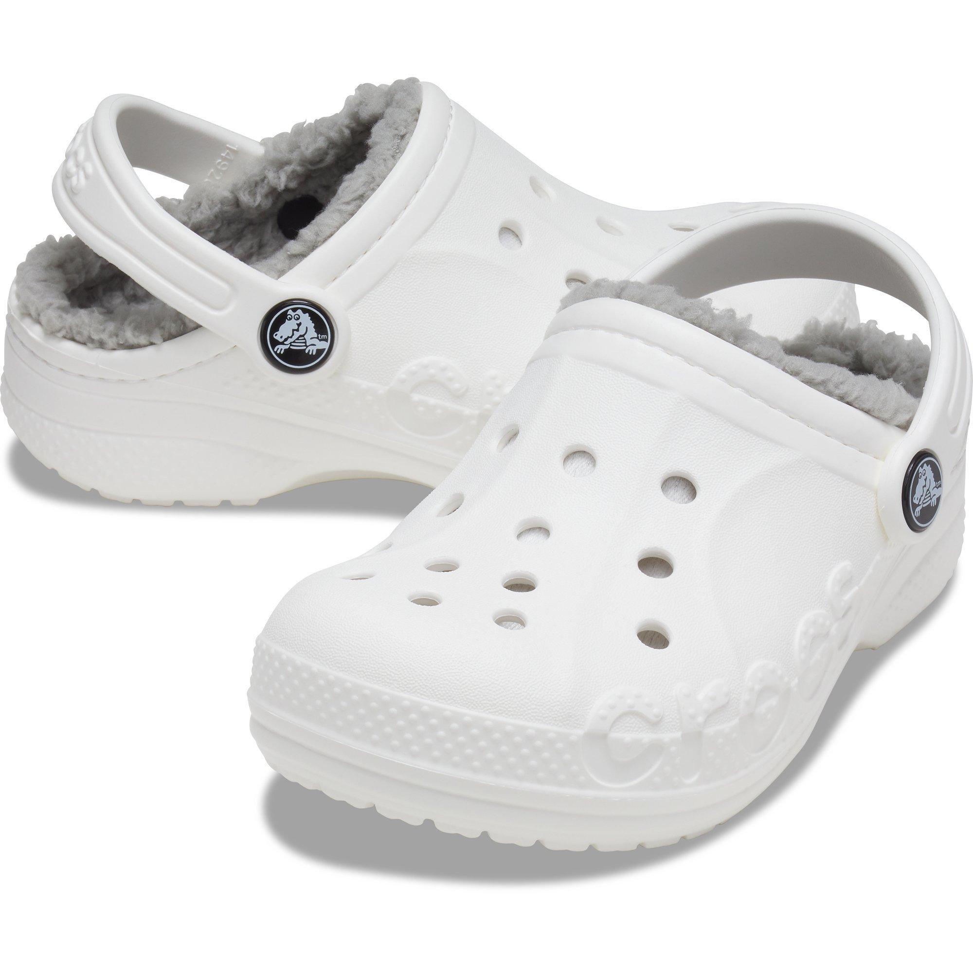 Weiß - Crocs - Baya Lined Clogs Childrens - 3