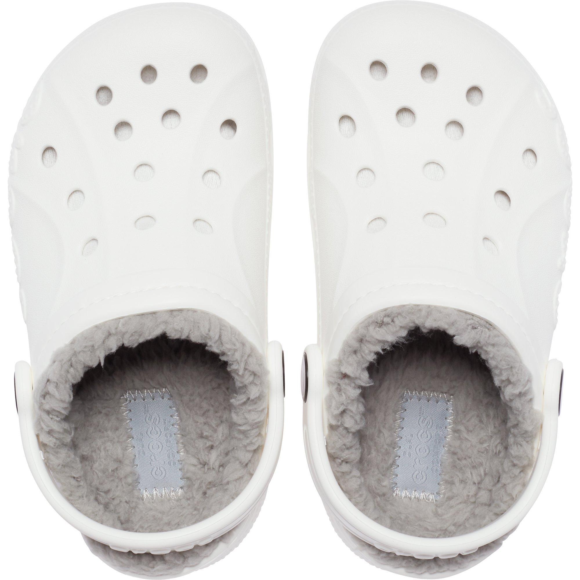 Weiß - Crocs - Baya Lined Clogs Childrens - 4