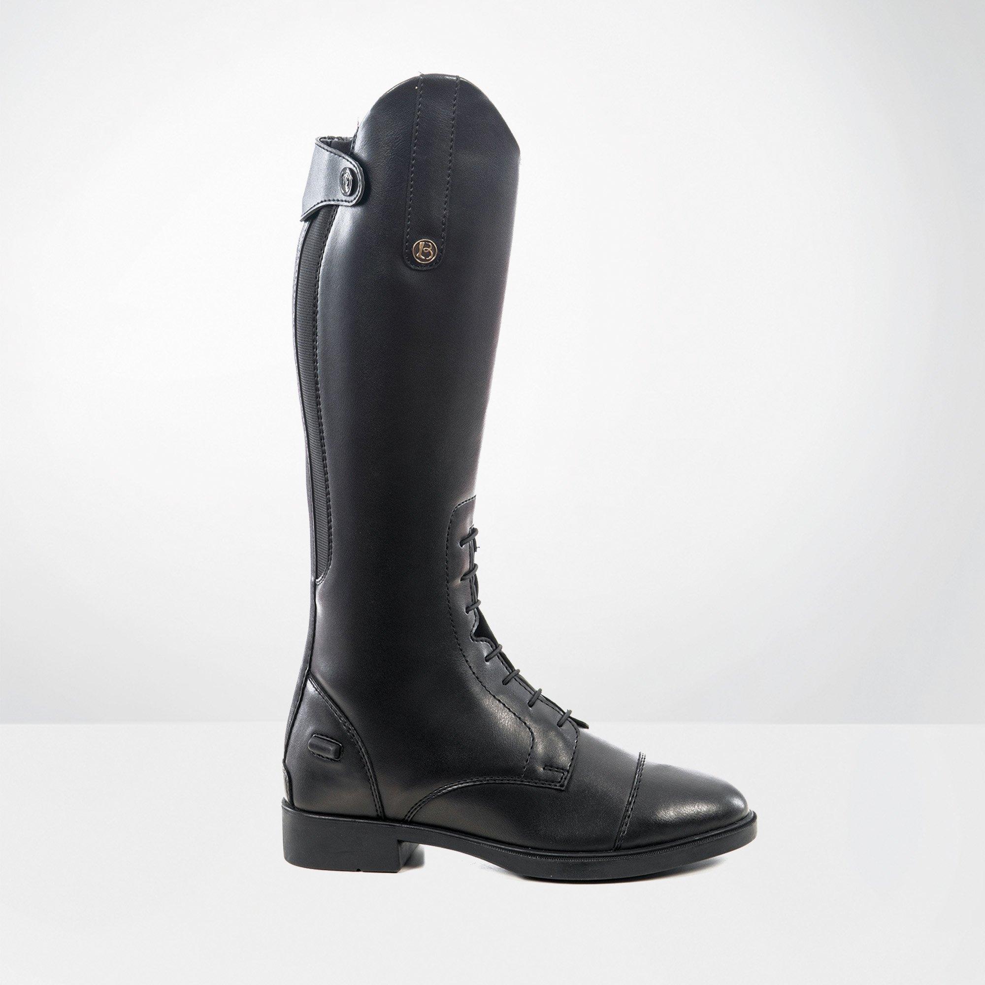 Zwart - Brogini - Albareto Piccino Childrens Long Riding Boots - 1