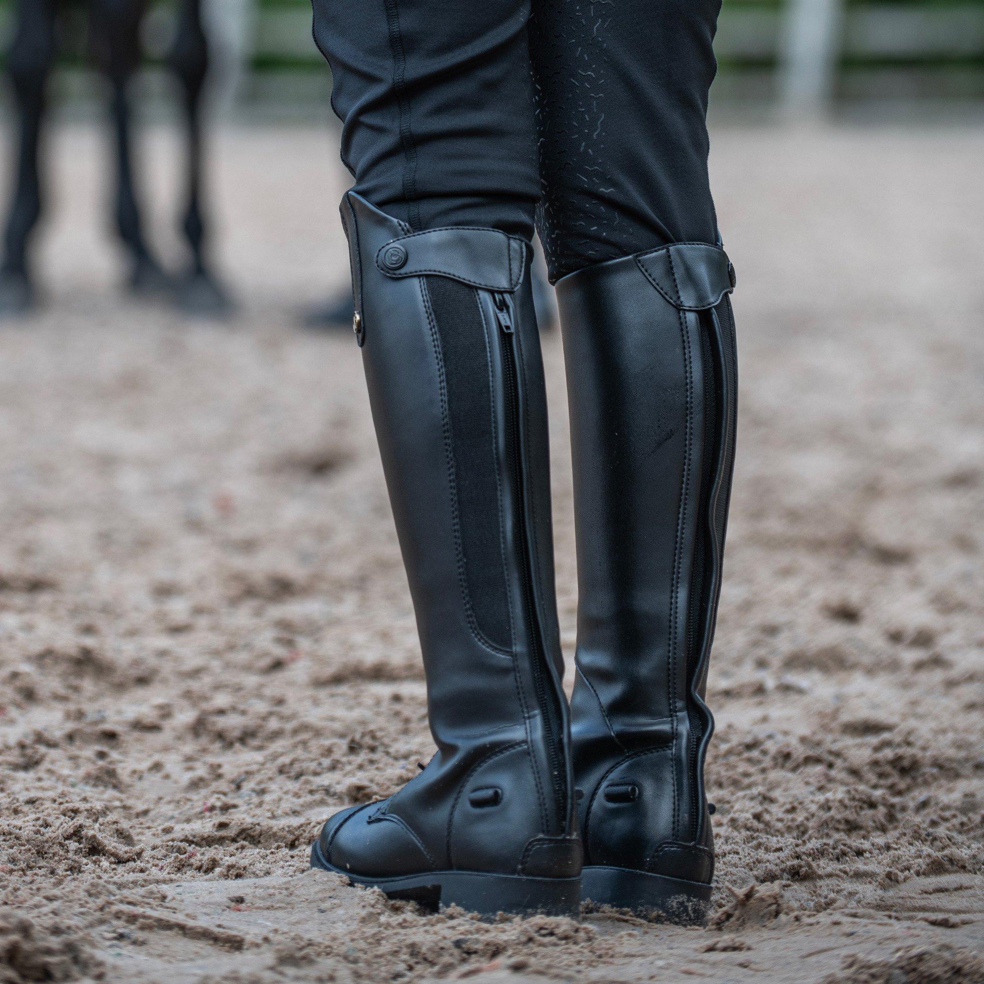 Sort - Brogini - Albareto Piccino Childrens Long Riding Boots - 4