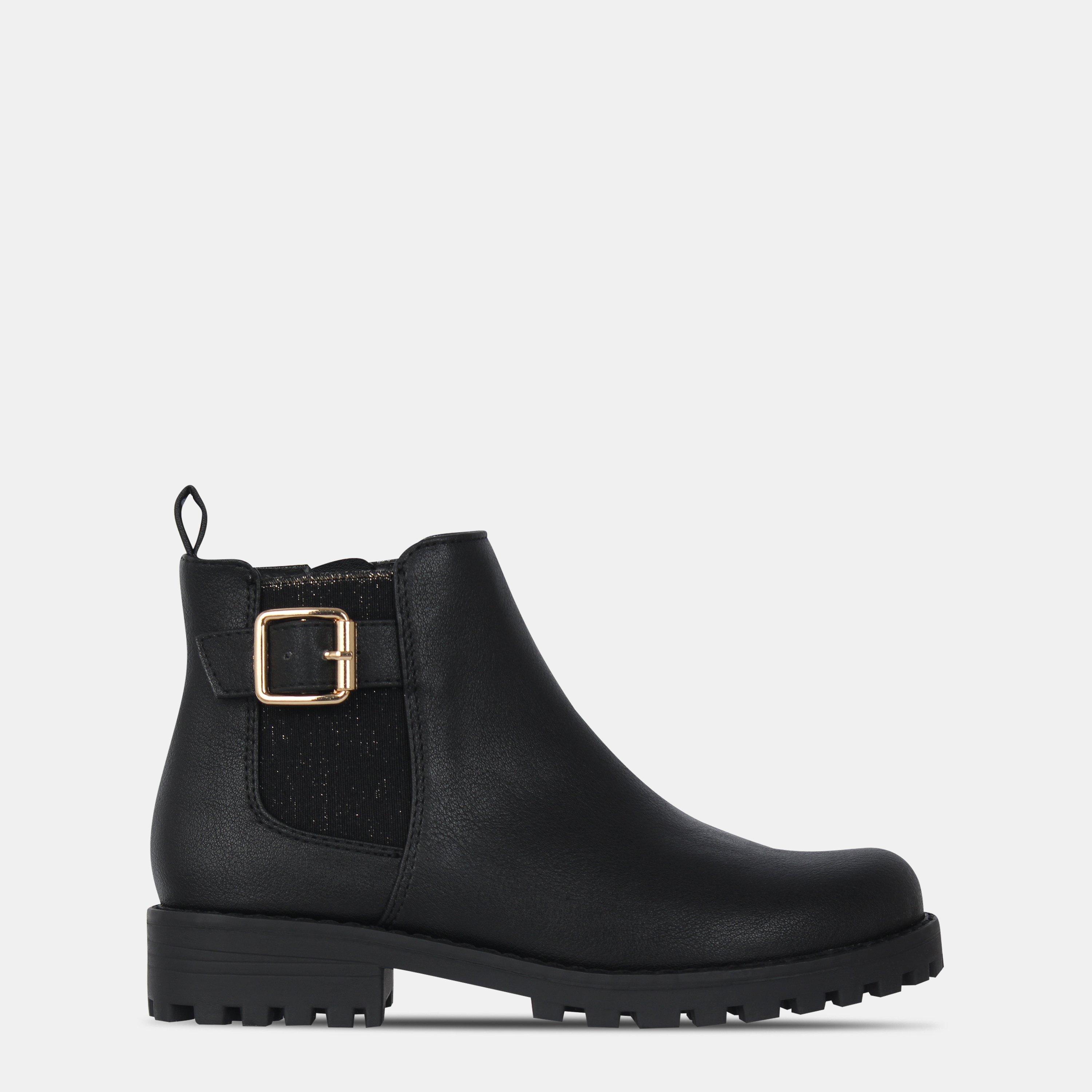 Miso Girls Cojito Ankle Boots Childrens - Black - C12 (30.5)