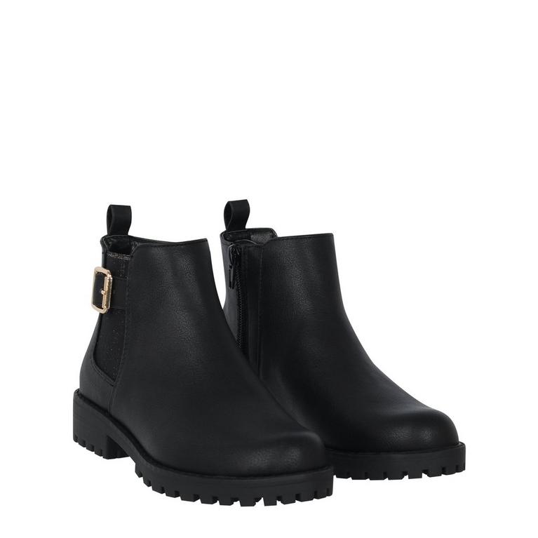 Noir - Miso - Cojito Child Girls Ankle Boots - 3