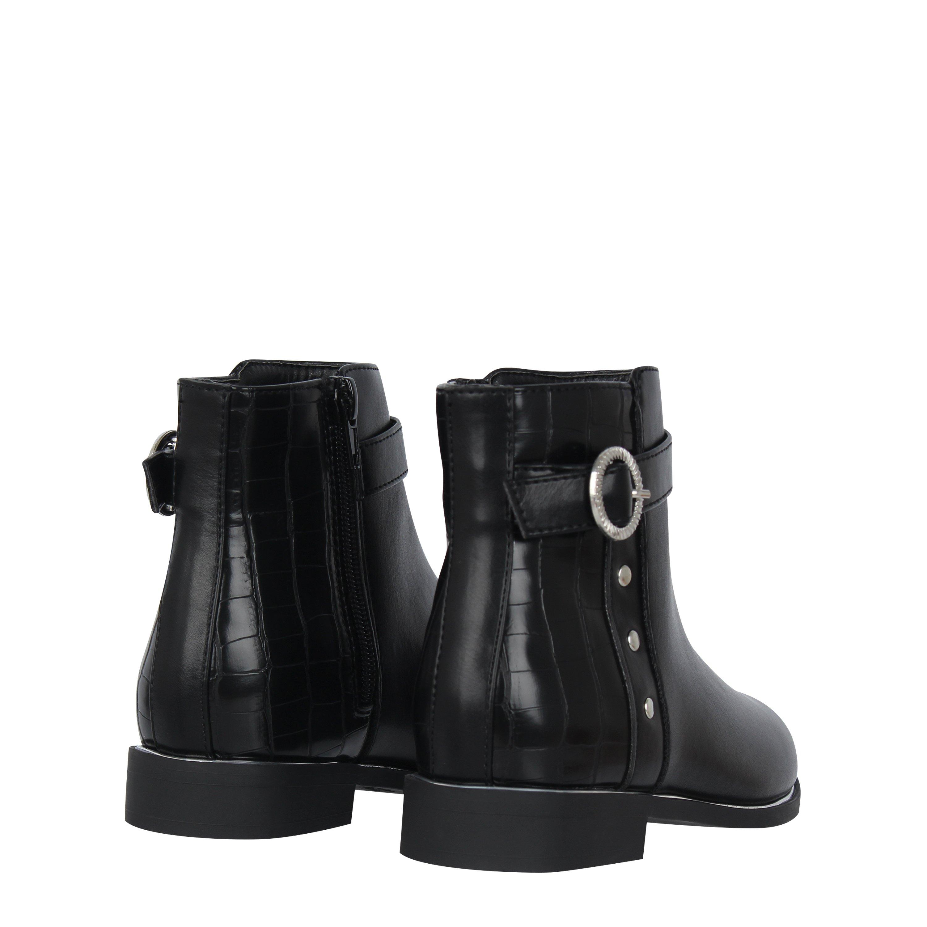 Crna - Miso - Buckle Boots Childrens - 4