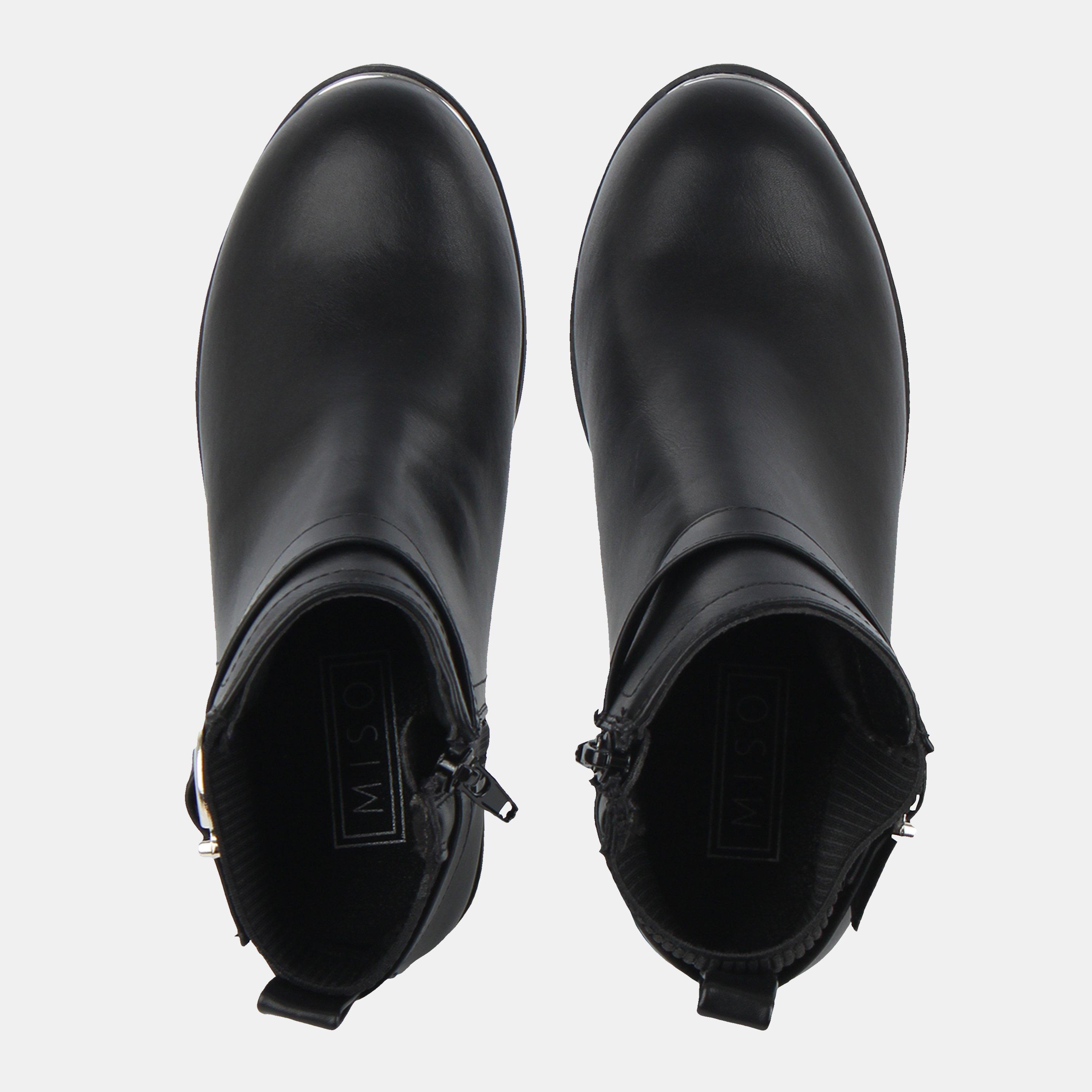 Crna - Miso - Buckle Boots Childrens - 6