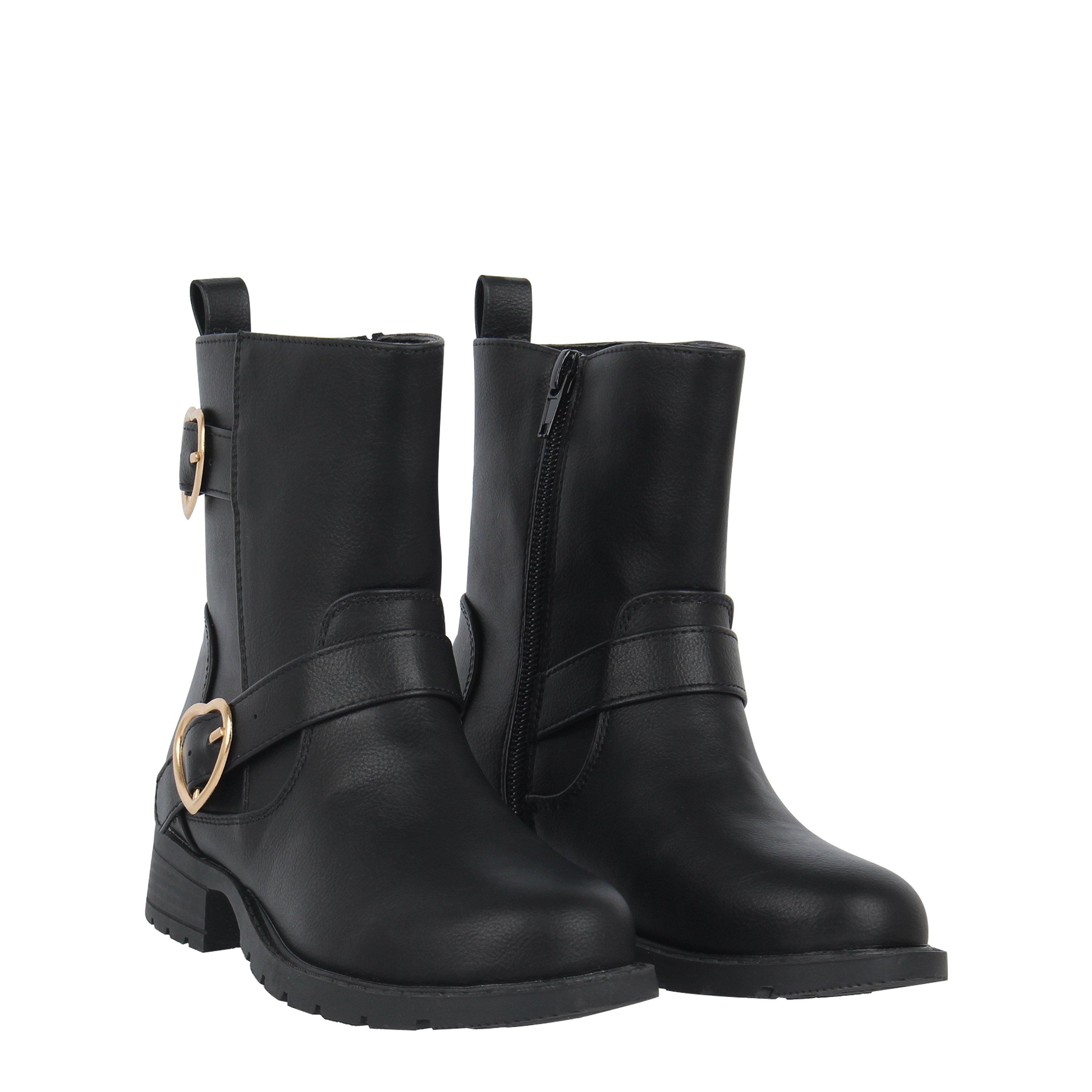 Crna - Miso - Bella Biker Boots Childrens - 3