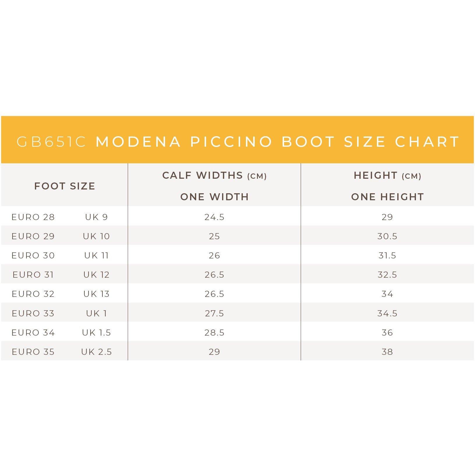 Sort - Brogini - Modena Piccino Kids Riding Boots - 7