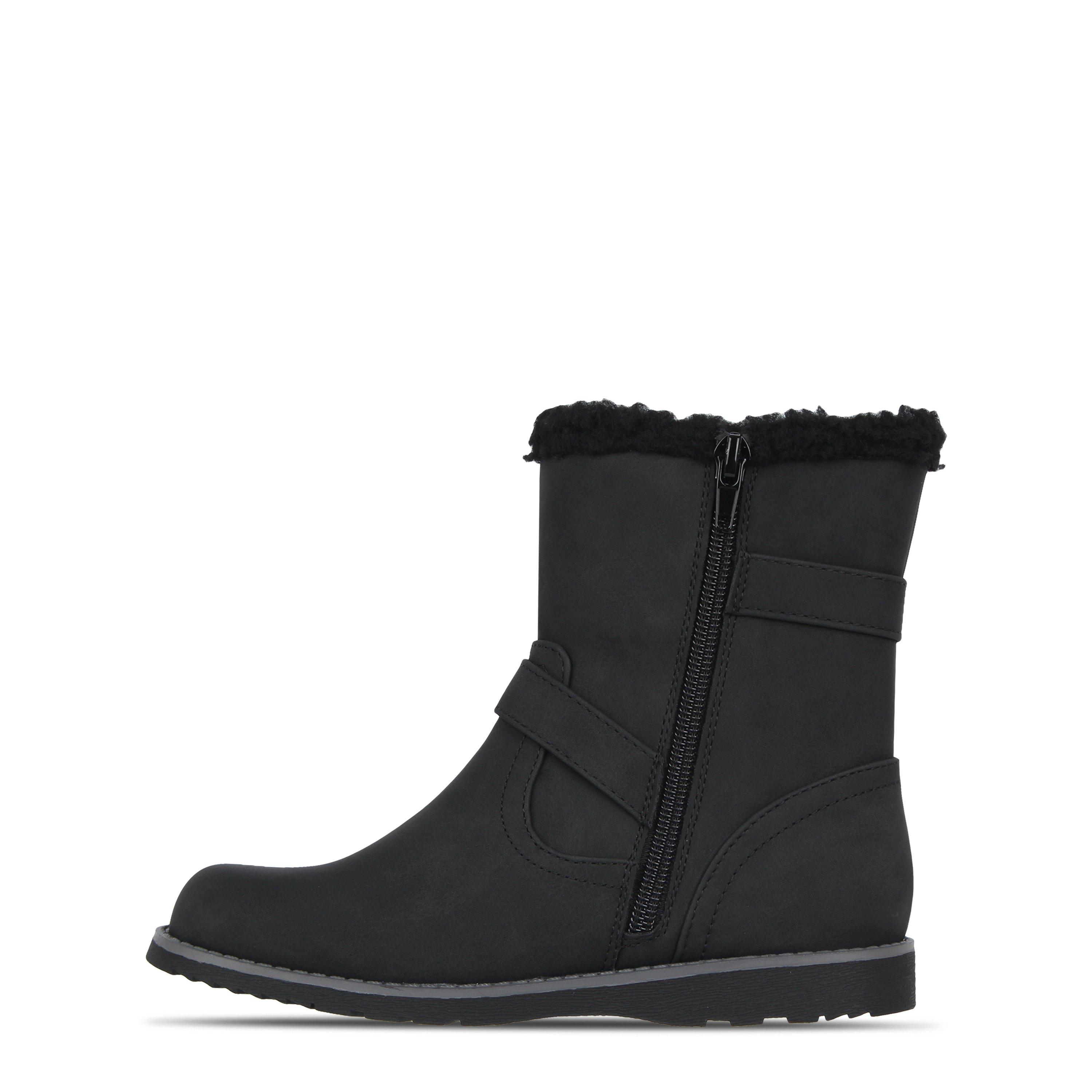 Zwart - Miso - Faith Child Girls Biker Boots - 2