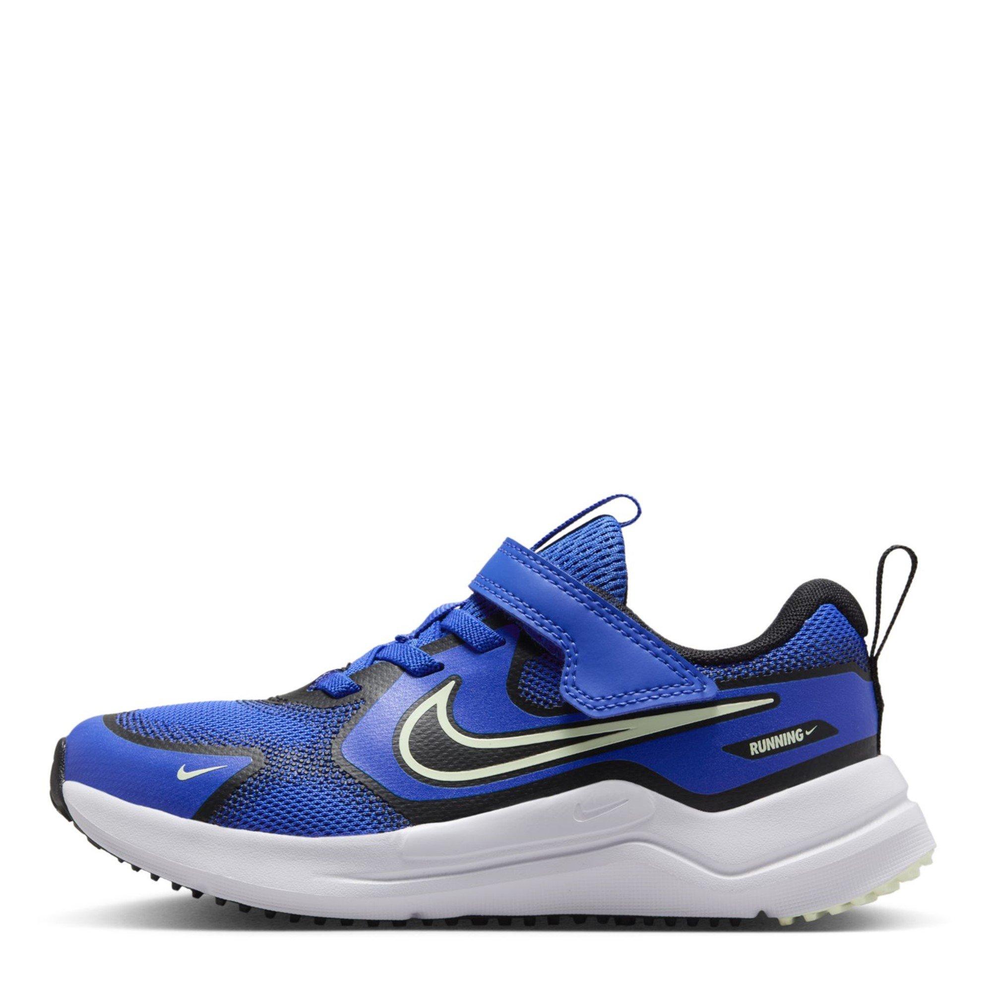 Hyper Royal/Blk - Nike - Cosmic Runner Childrens Shoes - 2