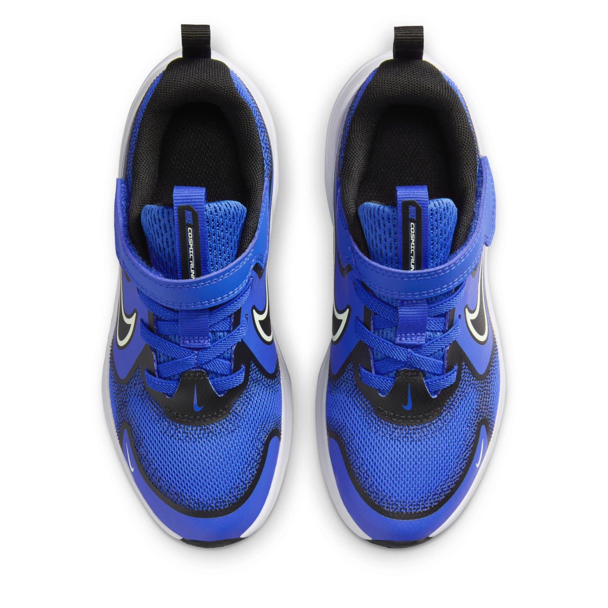 Hyper Royal/Blk - Nike - Cosmic Runner Childrens Shoes - 5