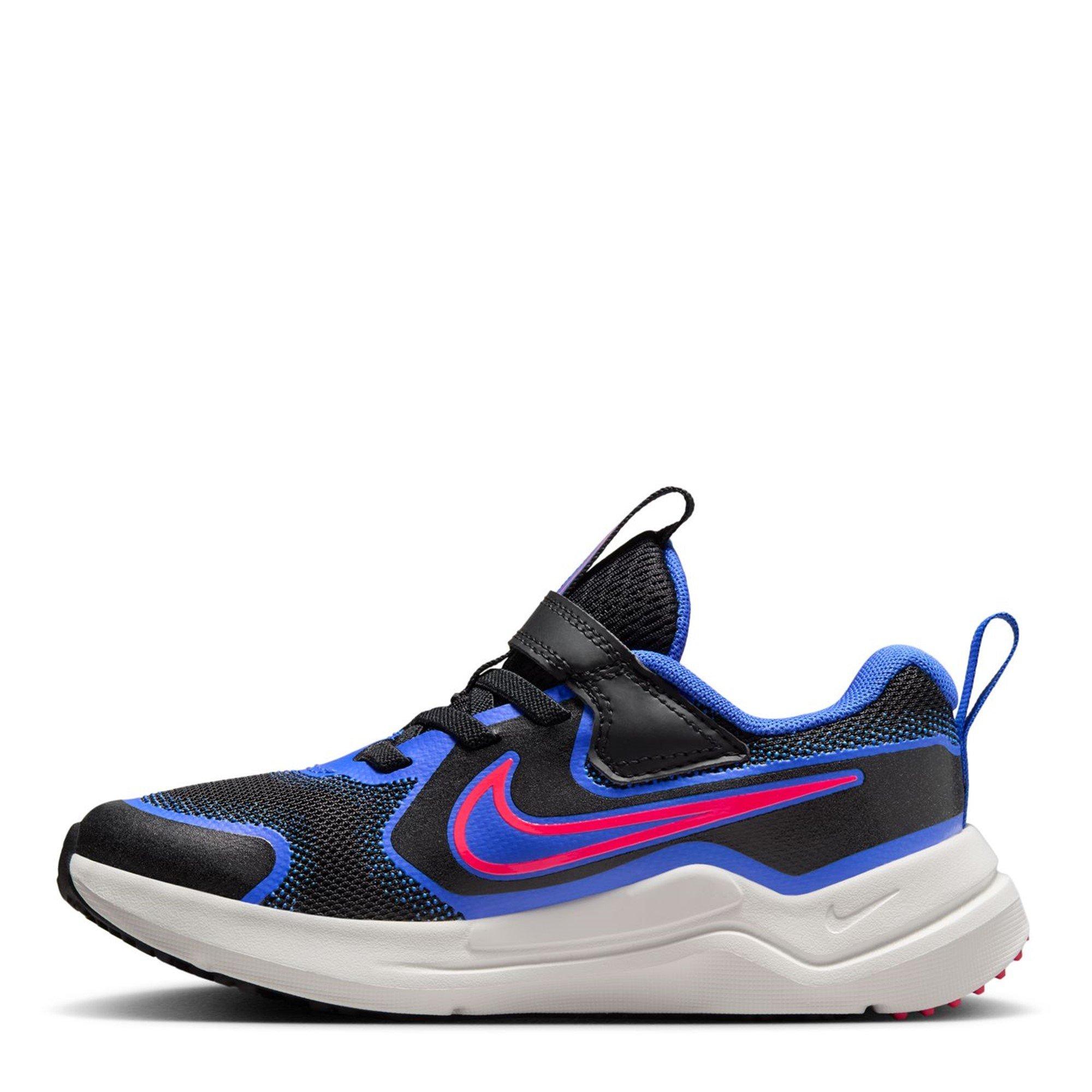 Blk/Crim-Royal - Nike - Nike Cosmic Runner Childrens Shoes - 2