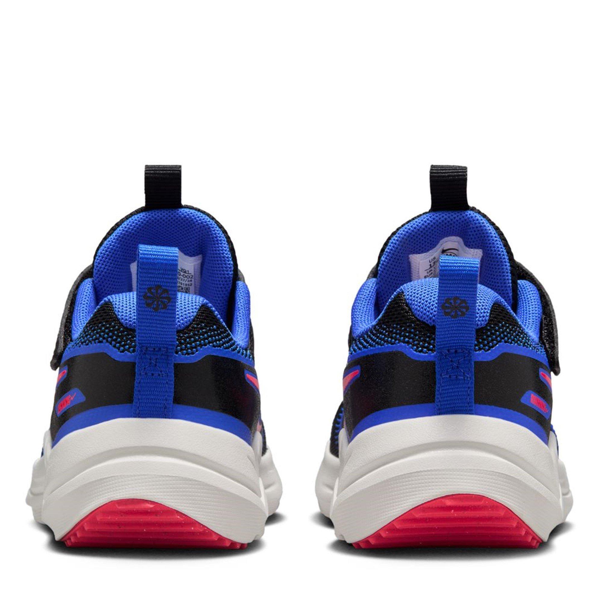 Blk/Crim-Royal - Nike - Nike Cosmic Runner Childrens Shoes - 4