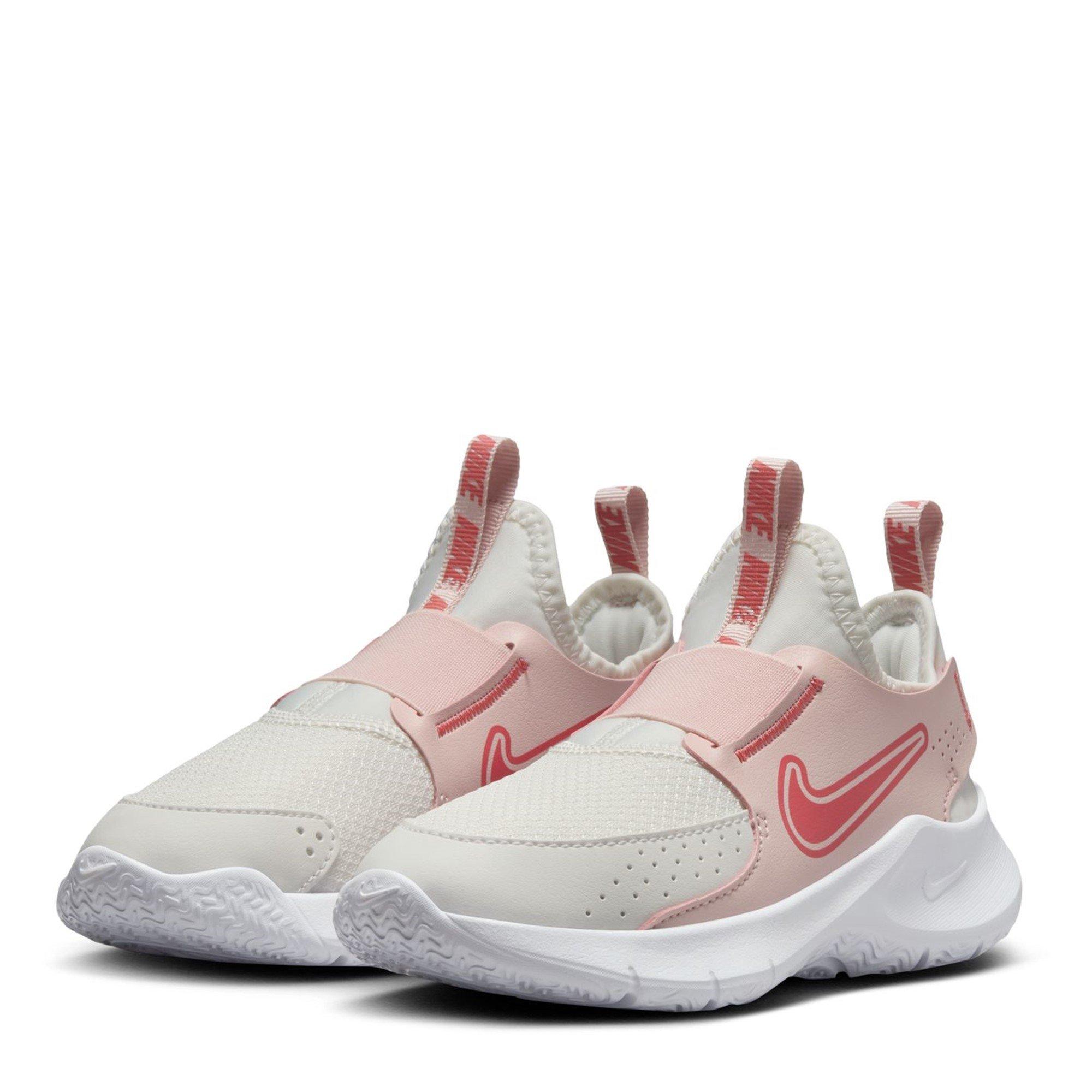 Wht/Ember-Pink - Nike - Nike Flex Runner 3 Childrens Shoes - 3