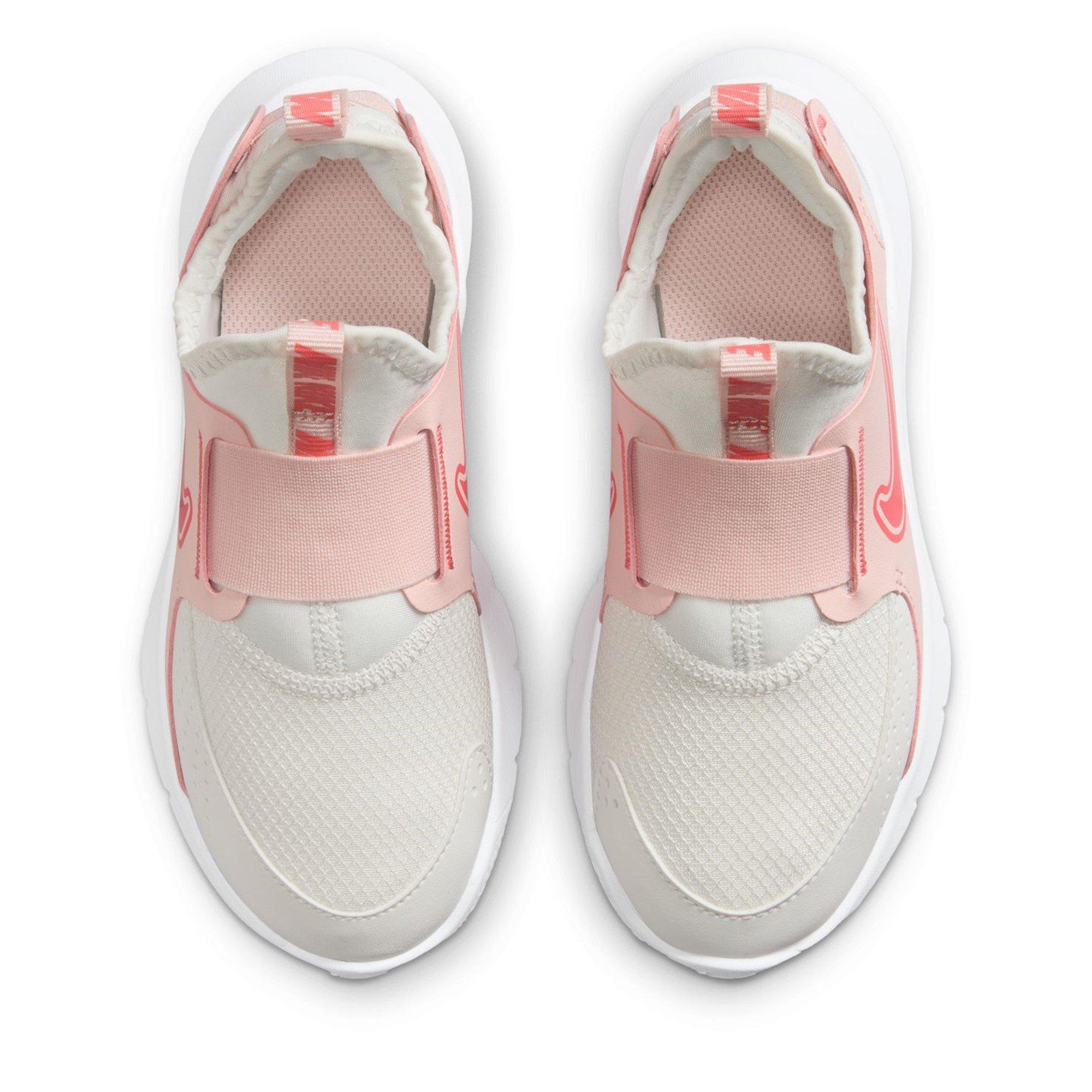 Wht/Ember-Pink - Nike - Nike Flex Runner 3 Childrens Shoes - 5