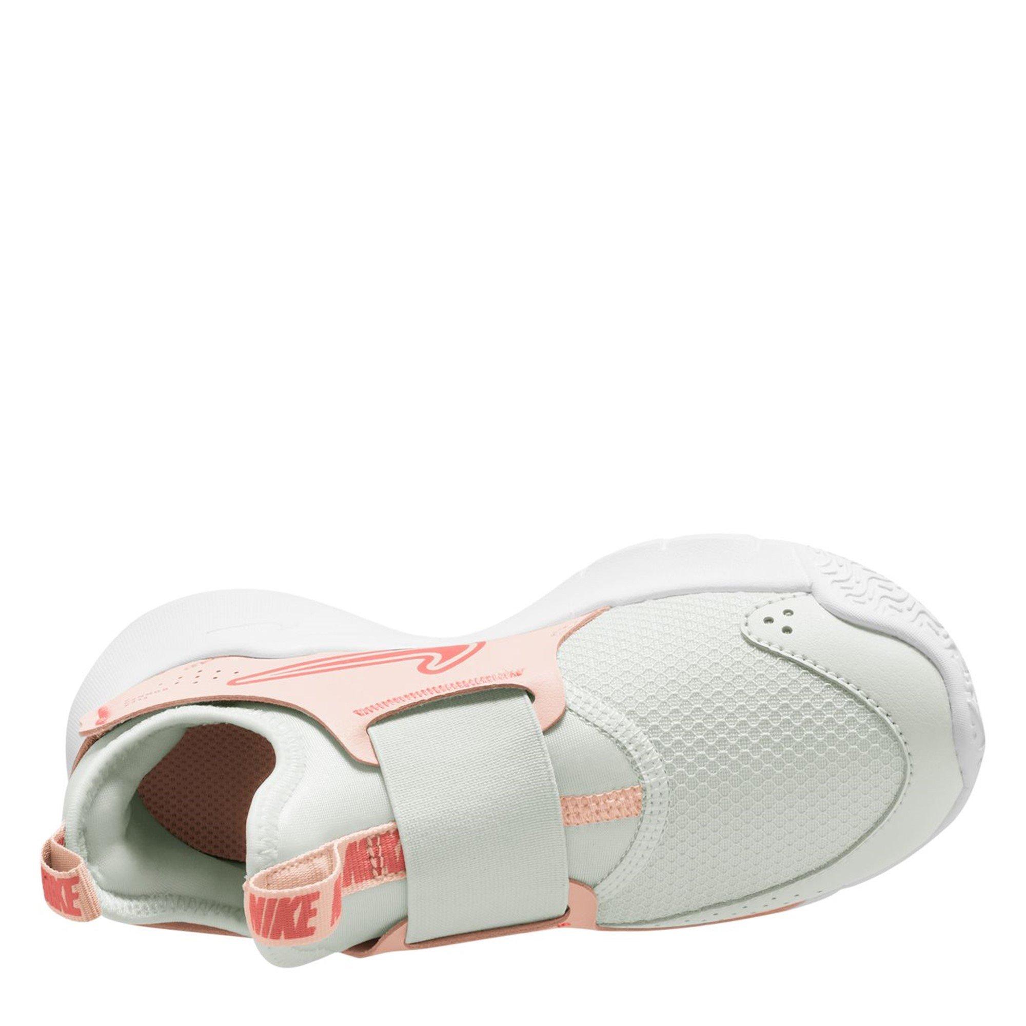 Wht/Ember-Pink - Nike - Nike Flex Runner 3 Childrens Shoes - 9