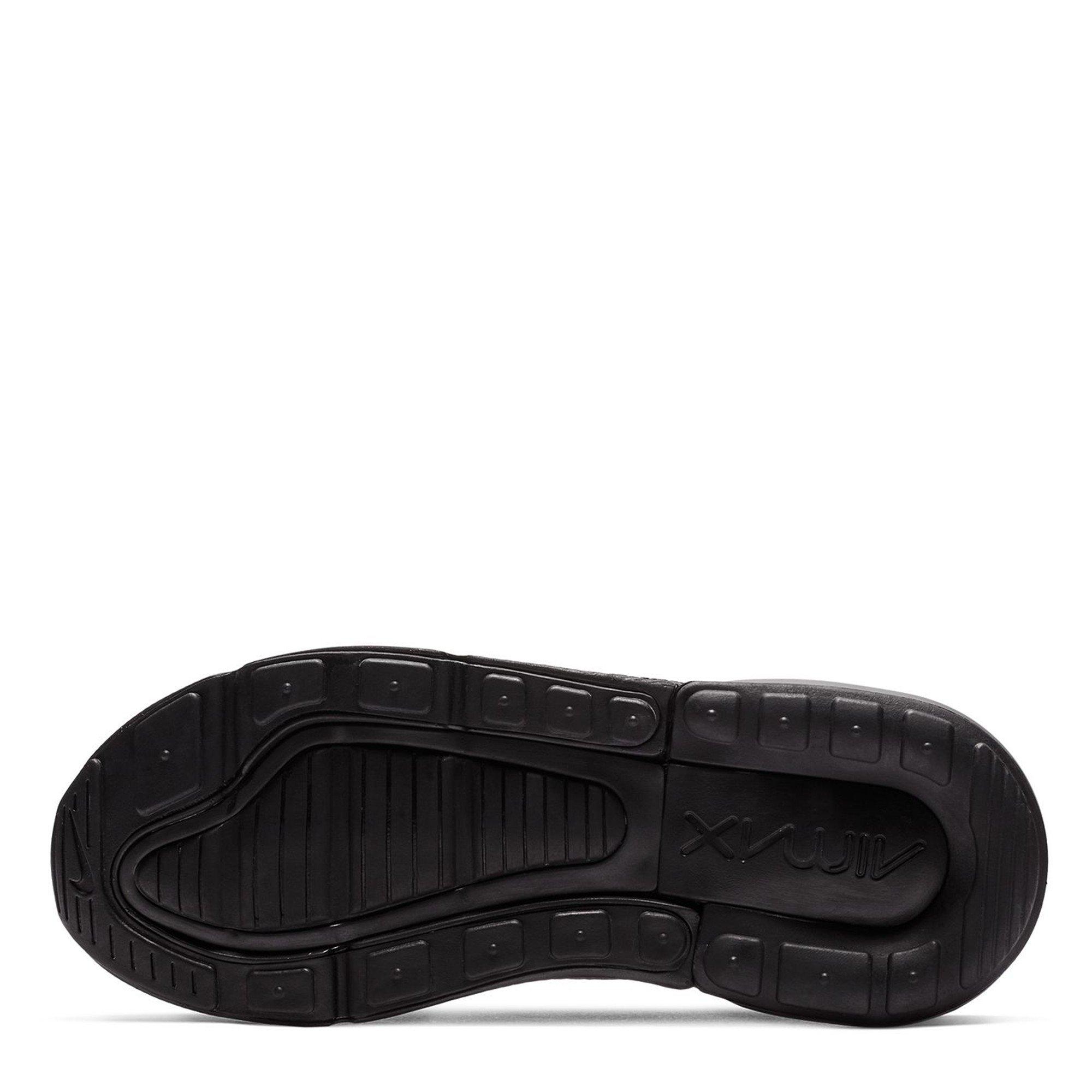 Triple Black - Nike - Air Max 270 Childrens Trainers - 4