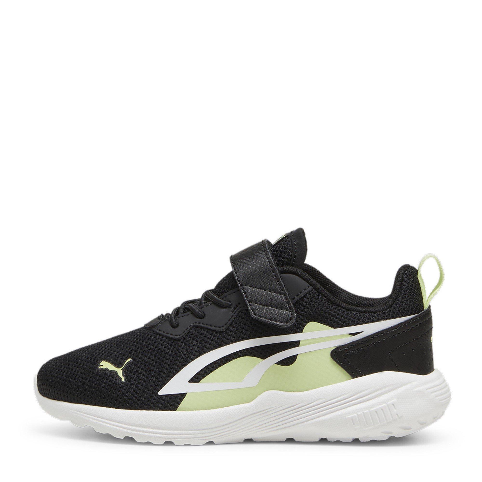 Blk/Wt.Cucumber - Puma - PUMA All Day Active Alternative Closure Childrens Shoes - 2