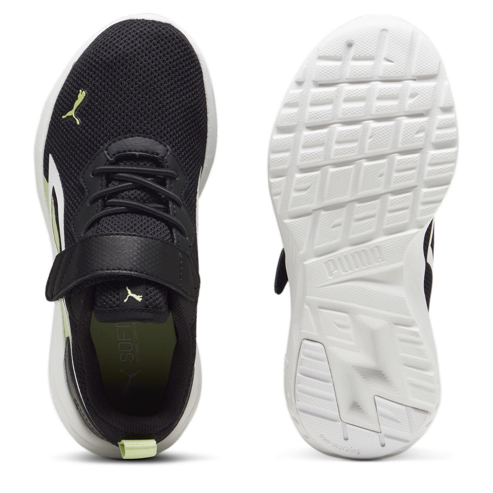 Blk/Wt.Cucumber - Puma - PUMA All Day Active Alternative Closure Childrens Shoes - 3