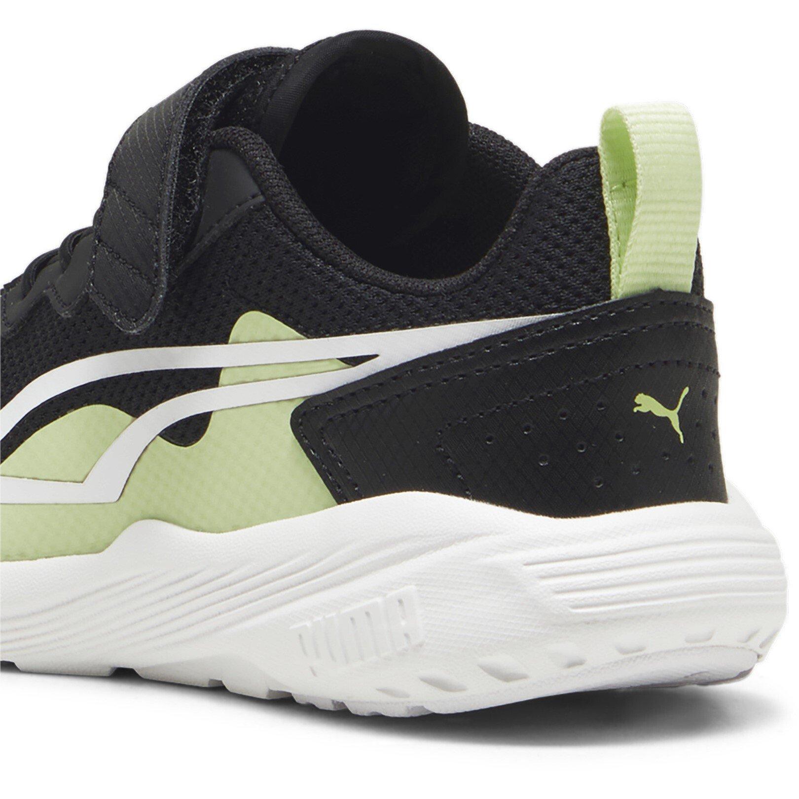 Blk/Wt.Cucumber - Puma - PUMA All Day Active Alternative Closure Childrens Shoes - 5