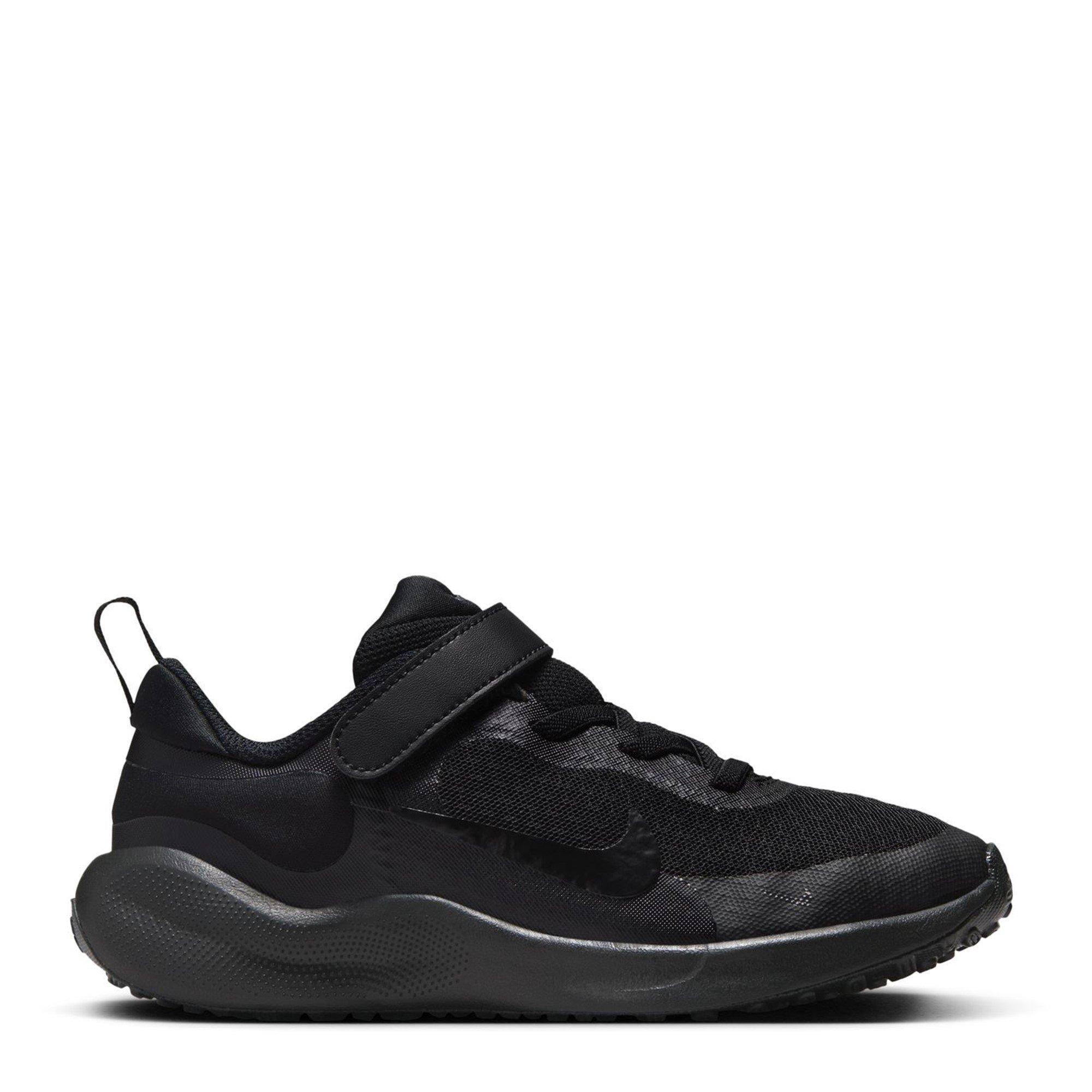 Blk/Anthracite - Nike - Revolution 7 Childrens Shoes - 1